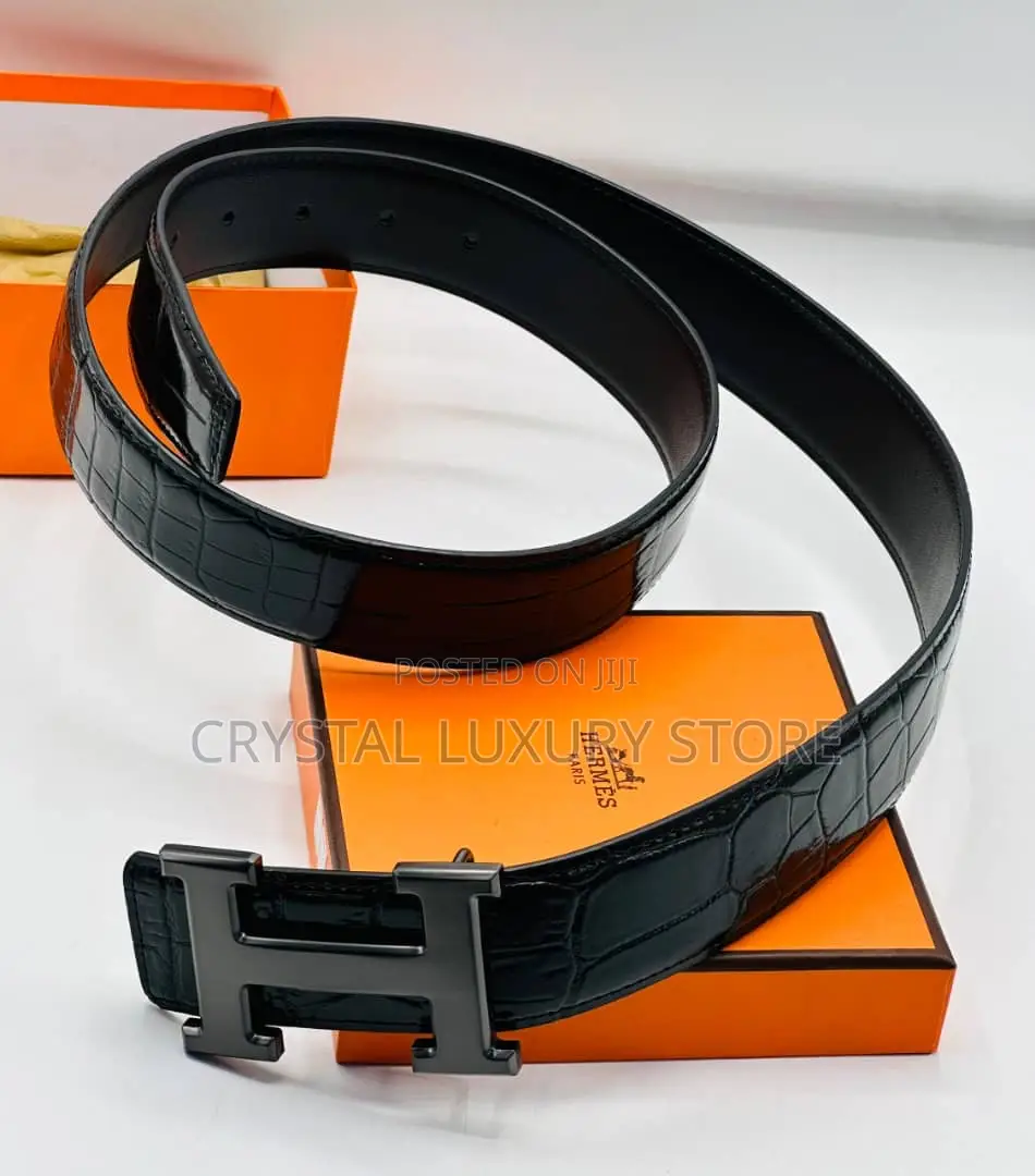 Mont Blanc Quality Luxury Men Genuine Leather Belt