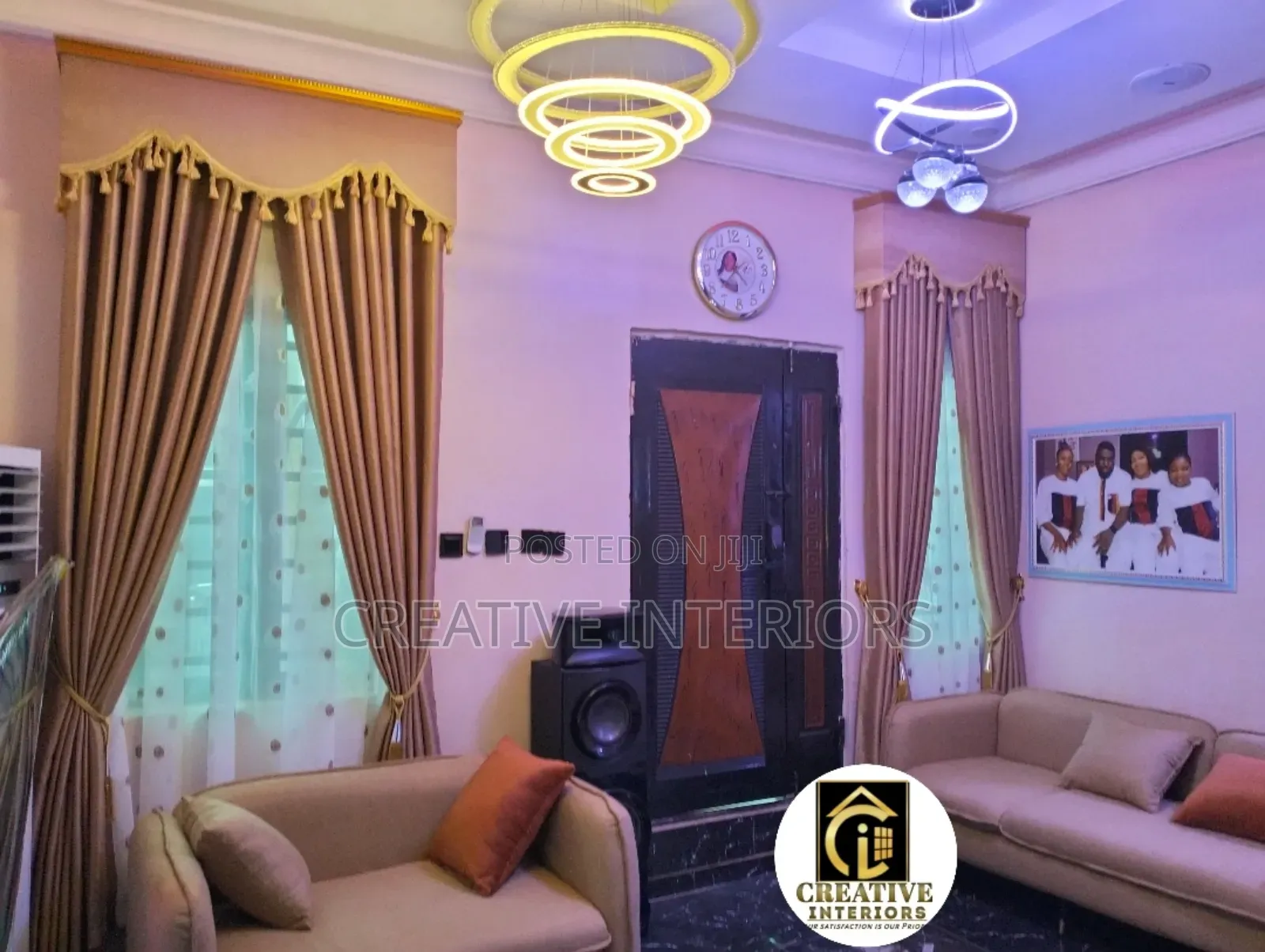 Curtains and It's Accessories (₦4800 Per Yard)