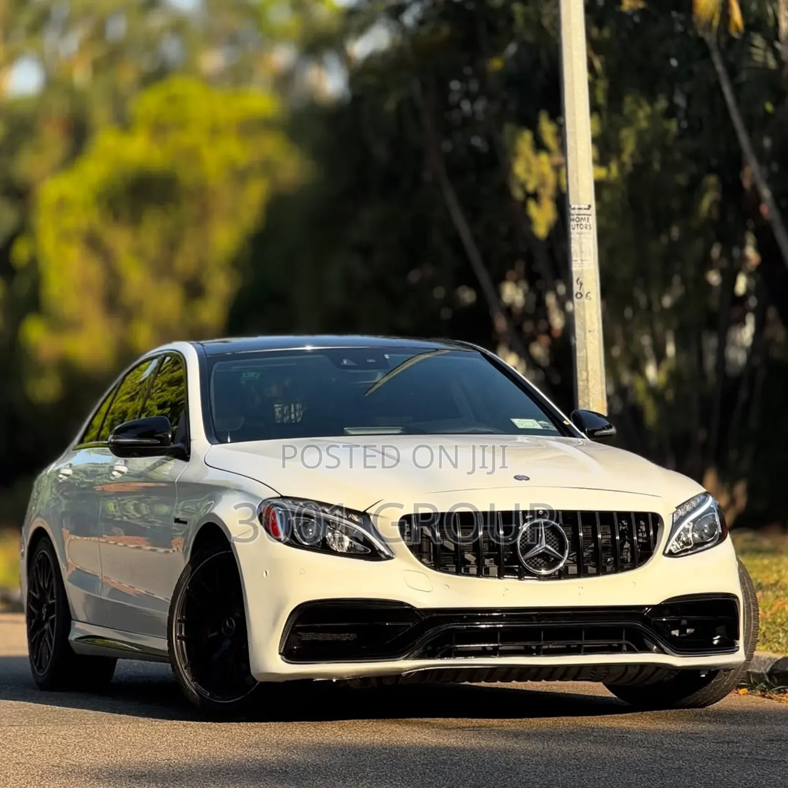 Mercedes-Benz C63 2017 White