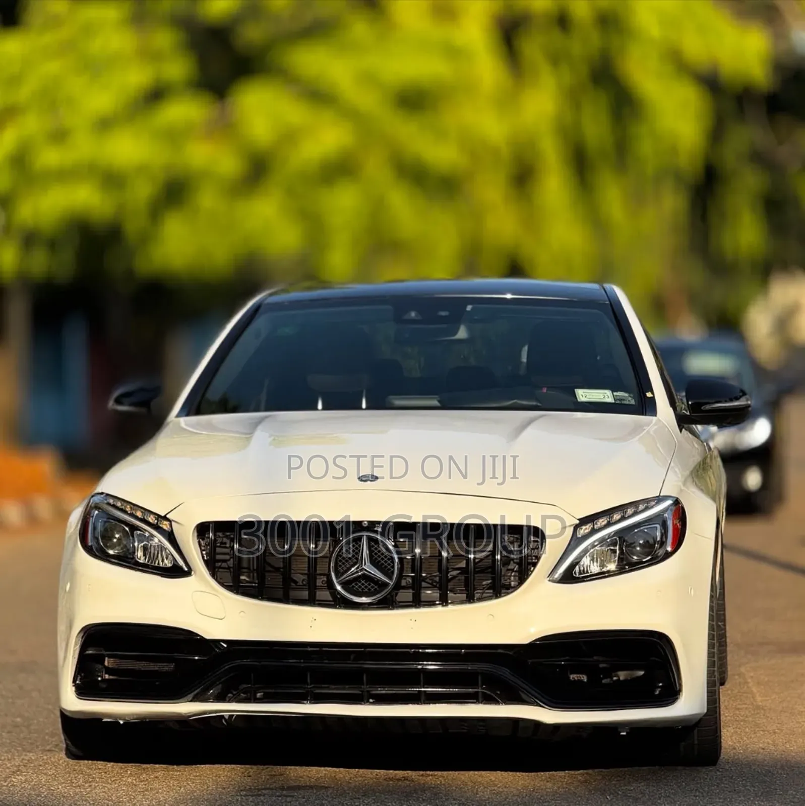 Mercedes-Benz C63 2017 White