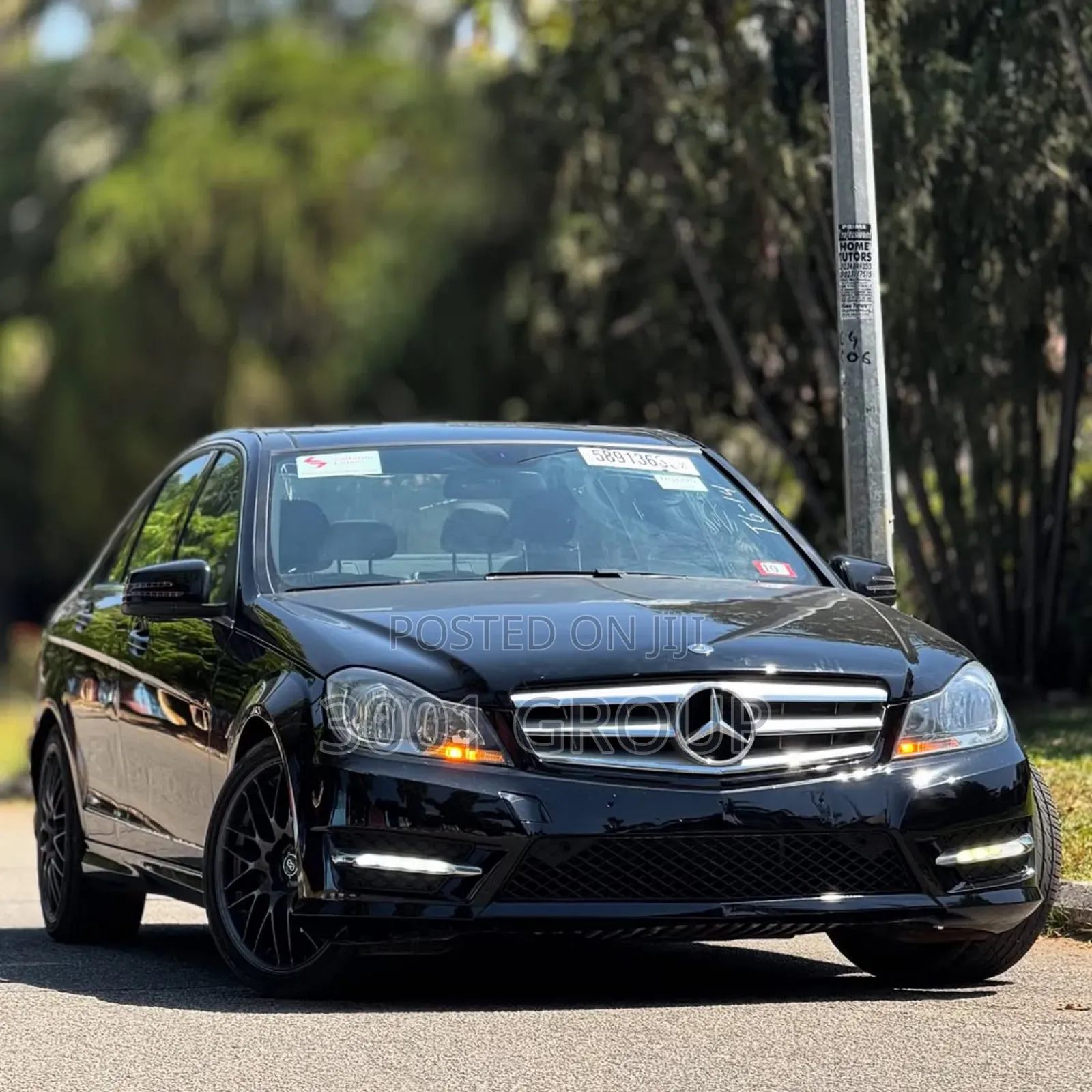 Mercedes-Benz C300 Sport 4Matic Sedan AWD (3.5L 6cyl 7A) 2014 Black