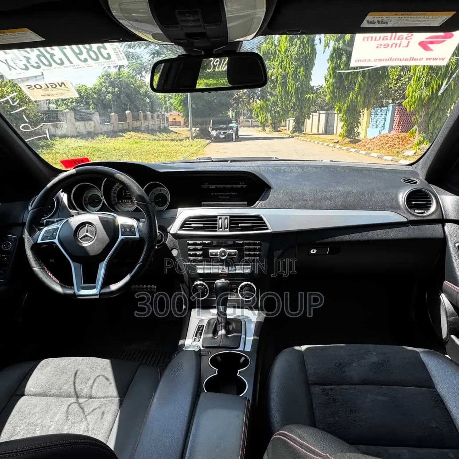 Mercedes-Benz C300 Sport 4Matic Sedan AWD (3.5L 6cyl 7A) 2014 Black