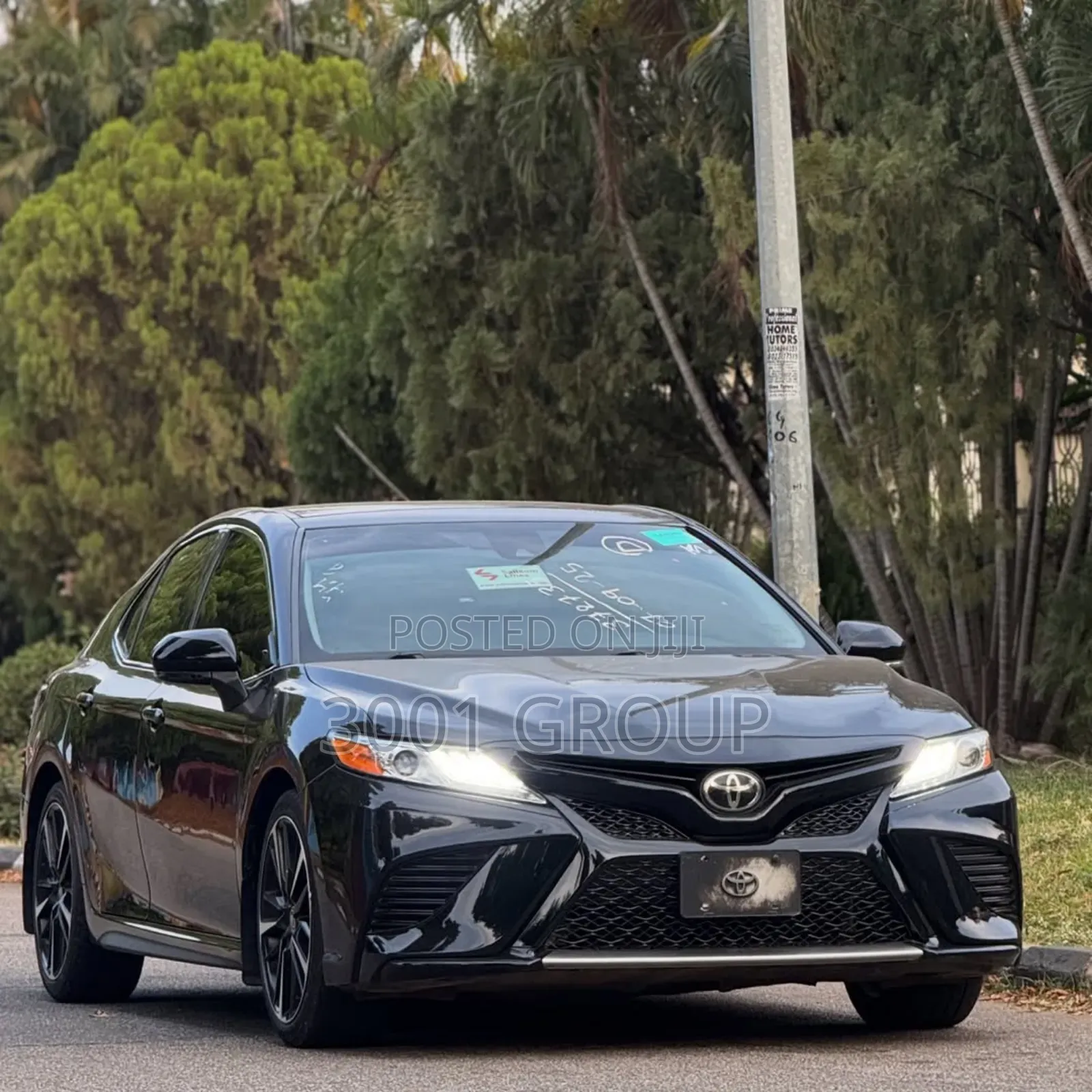 Toyota Camry XSE (2.5L 4cyl 8A) 2019 Black