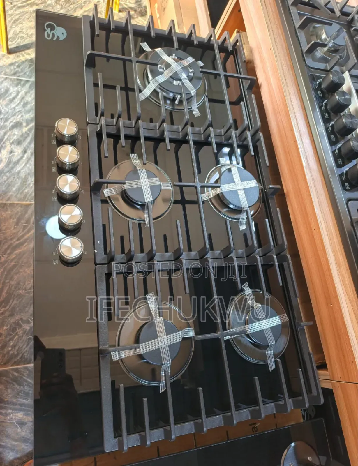 Original Gs Built-in Big Gas Cooker Hob 60x90cm 5 Automatic Gas Cooker
