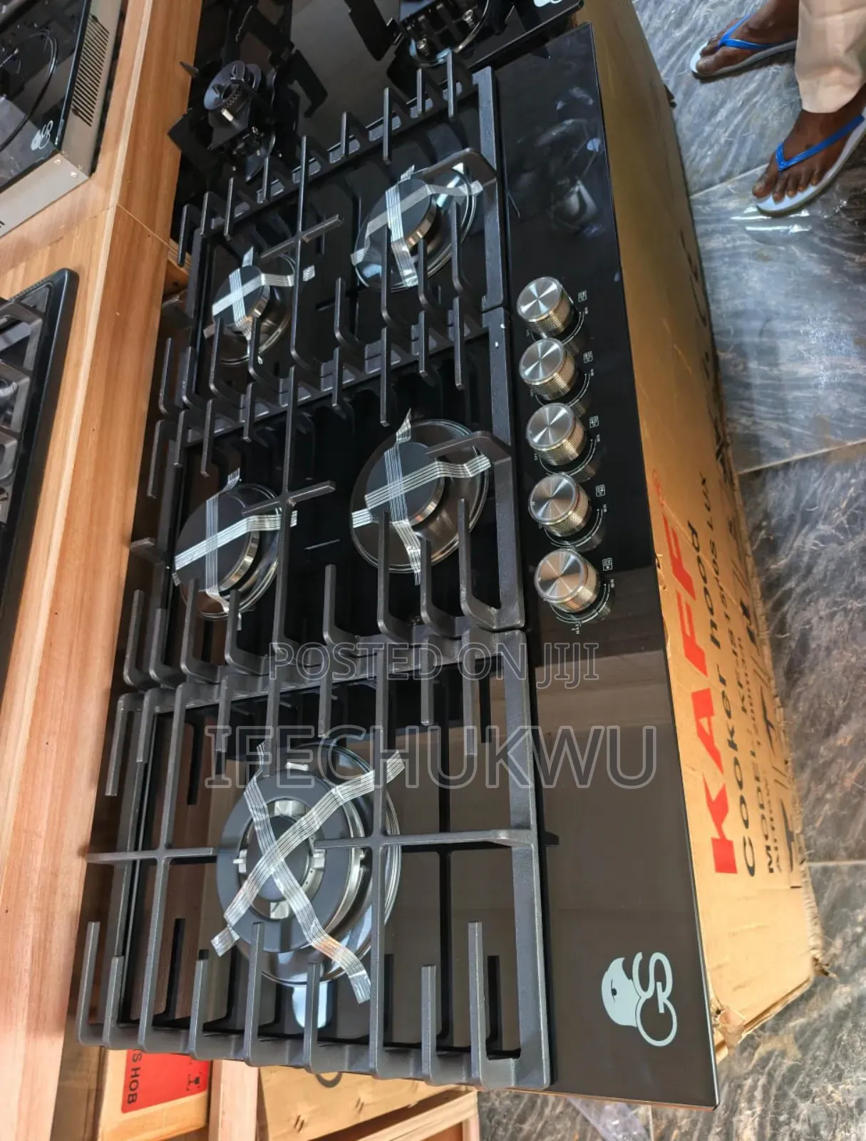 Original Gs Built-in Big Gas Cooker Hob 60x90cm 5 Automatic Gas Cooker