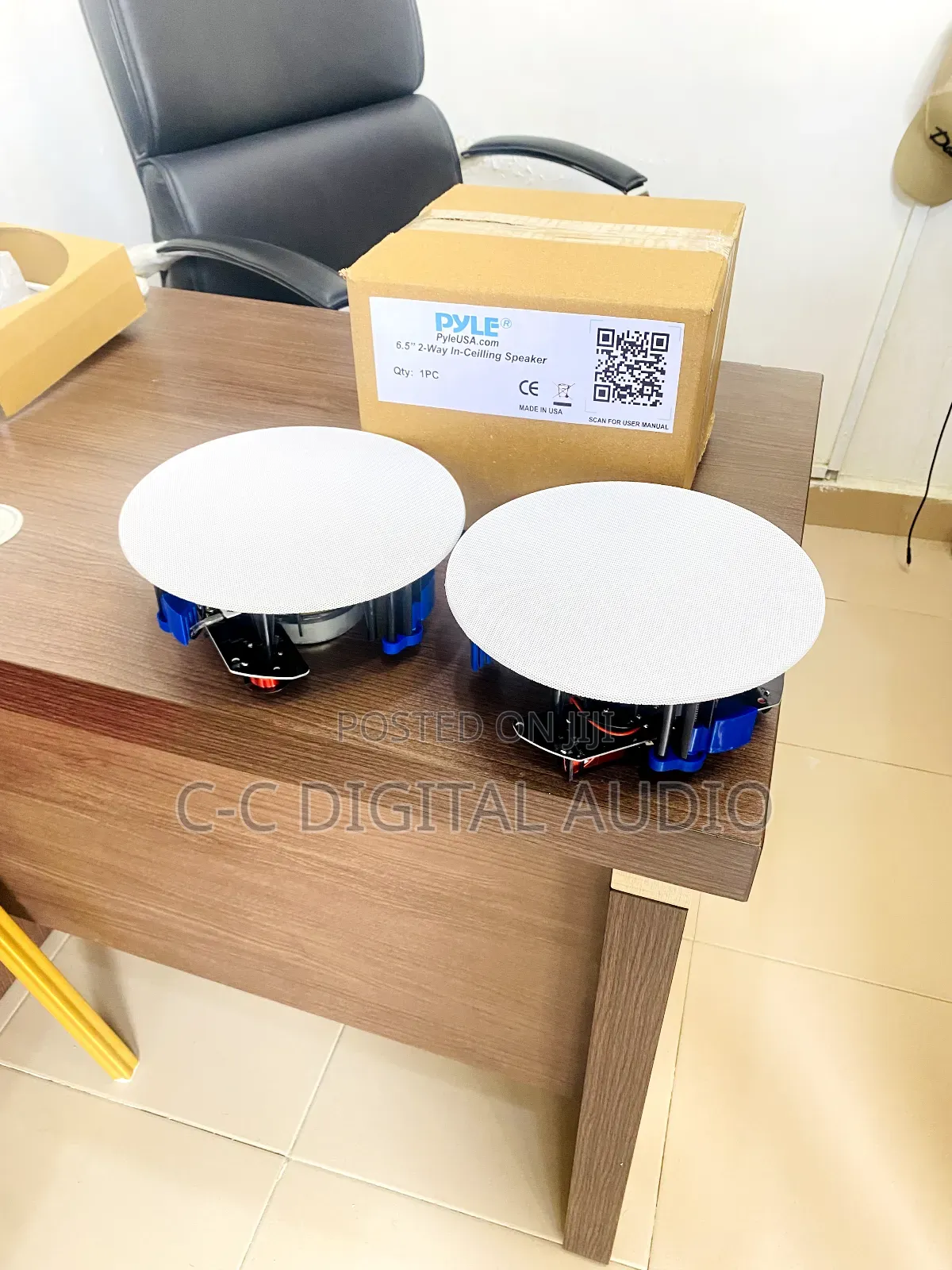 Pyle Usa 2 in 1 Ceiling Speaker