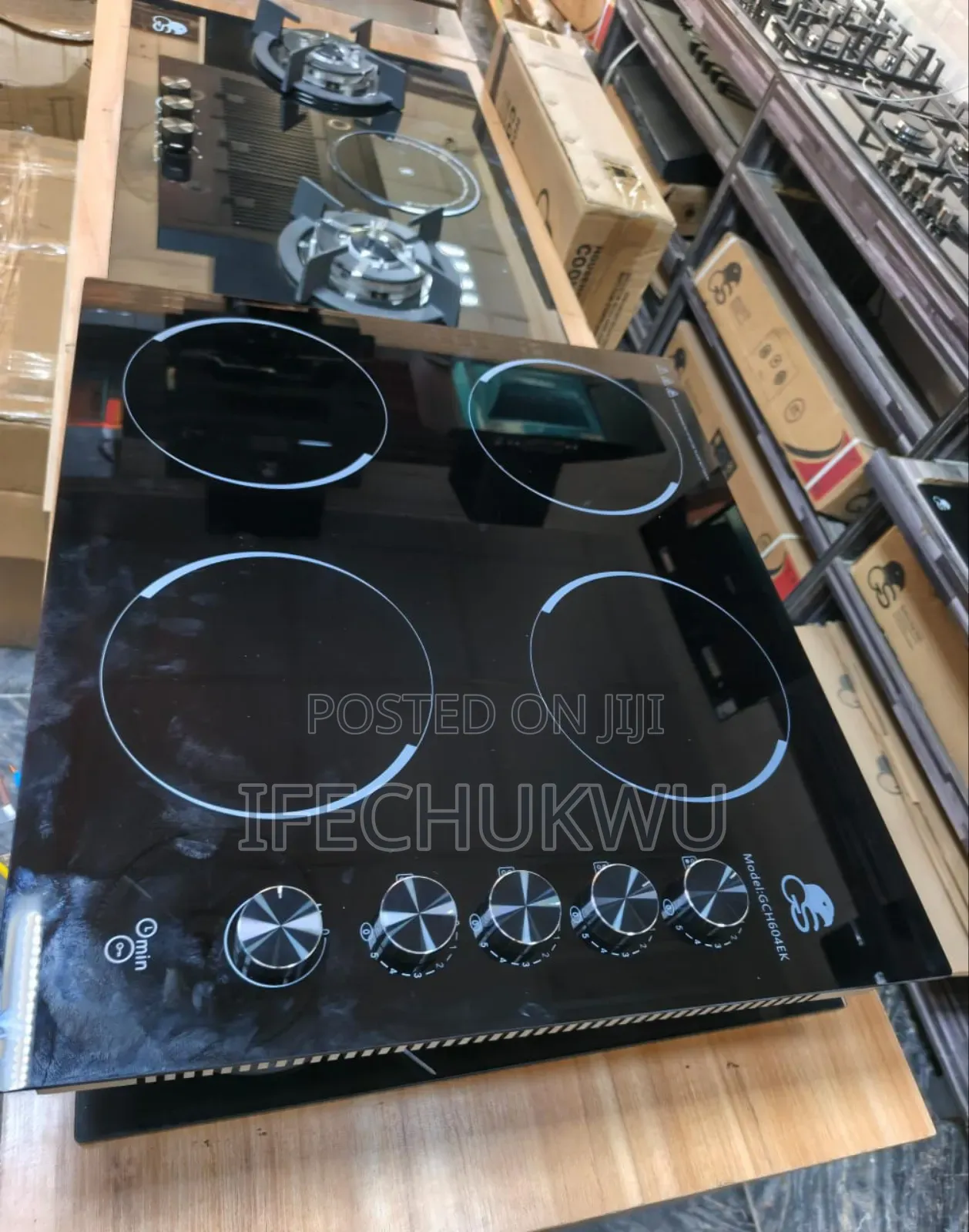 Original Gs 2026 Latest Model Inbuilt 4 Burners Electric Cooker Hob