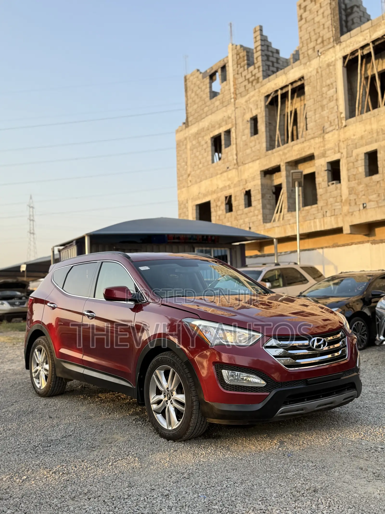 Hyundai Santa Fe Sport 2013 Burgundy