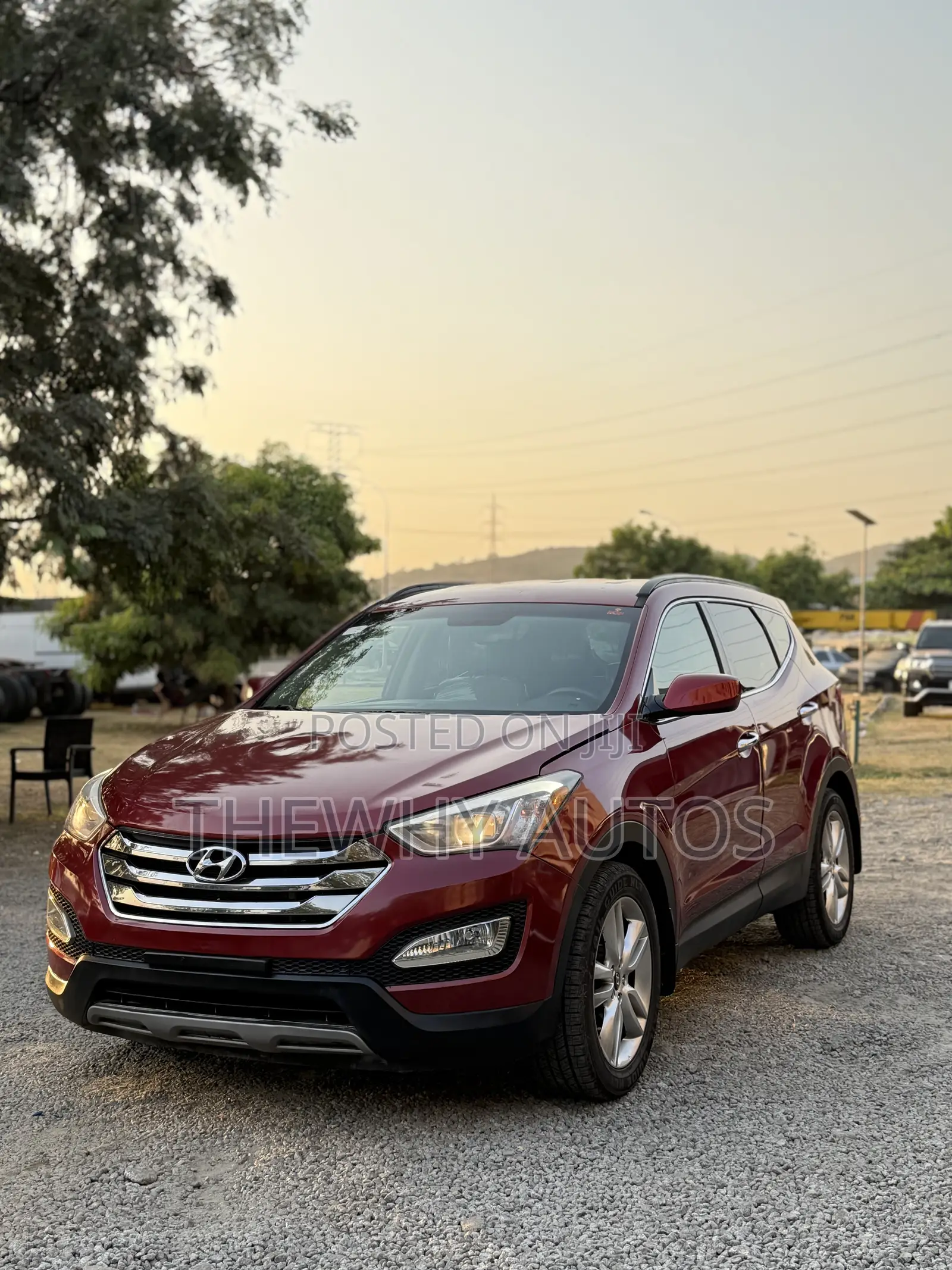 Hyundai Santa Fe Sport 2013 Burgundy