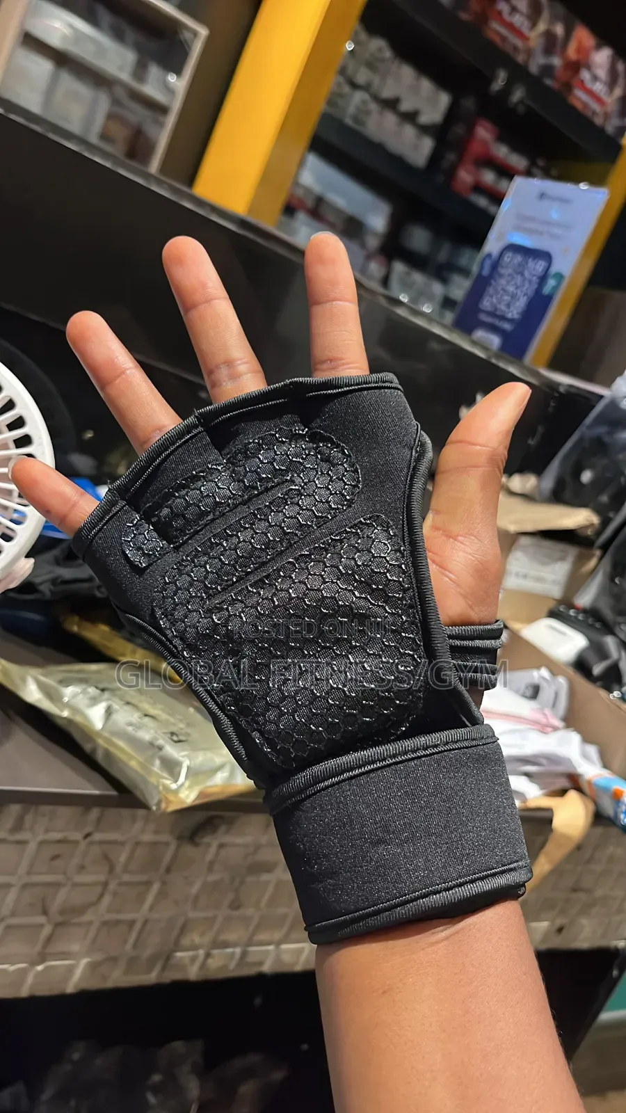 Open Back Gym Gloves