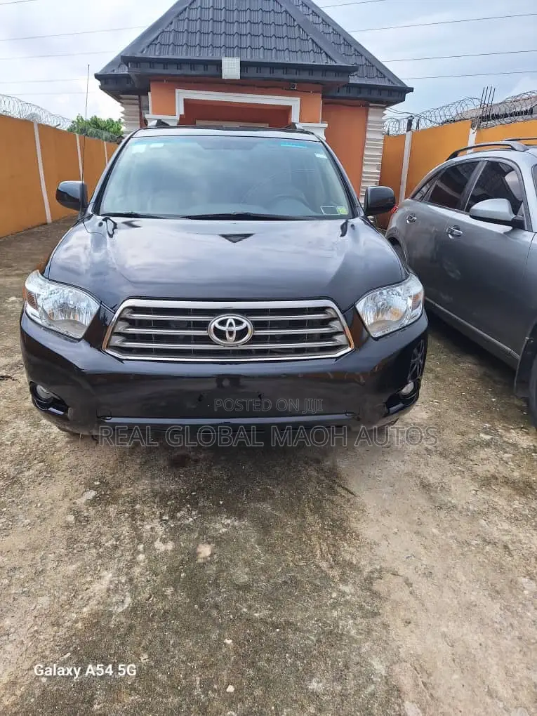 Toyota Highlander Limited 2008 Black