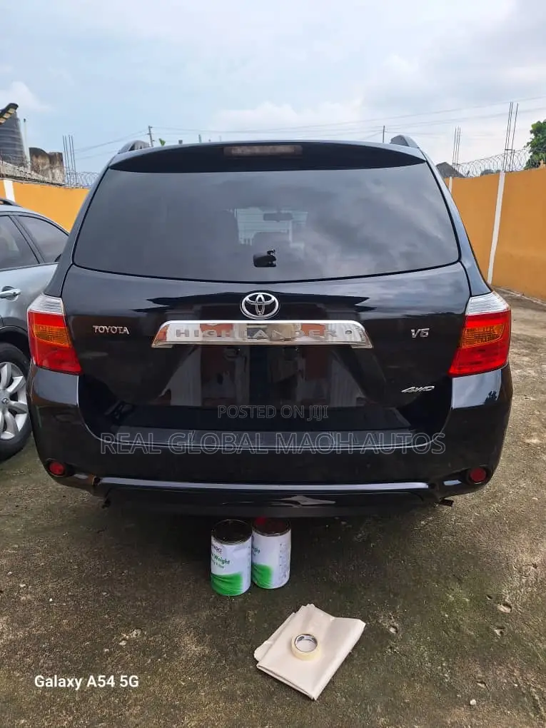 Toyota Highlander Limited 2008 Black