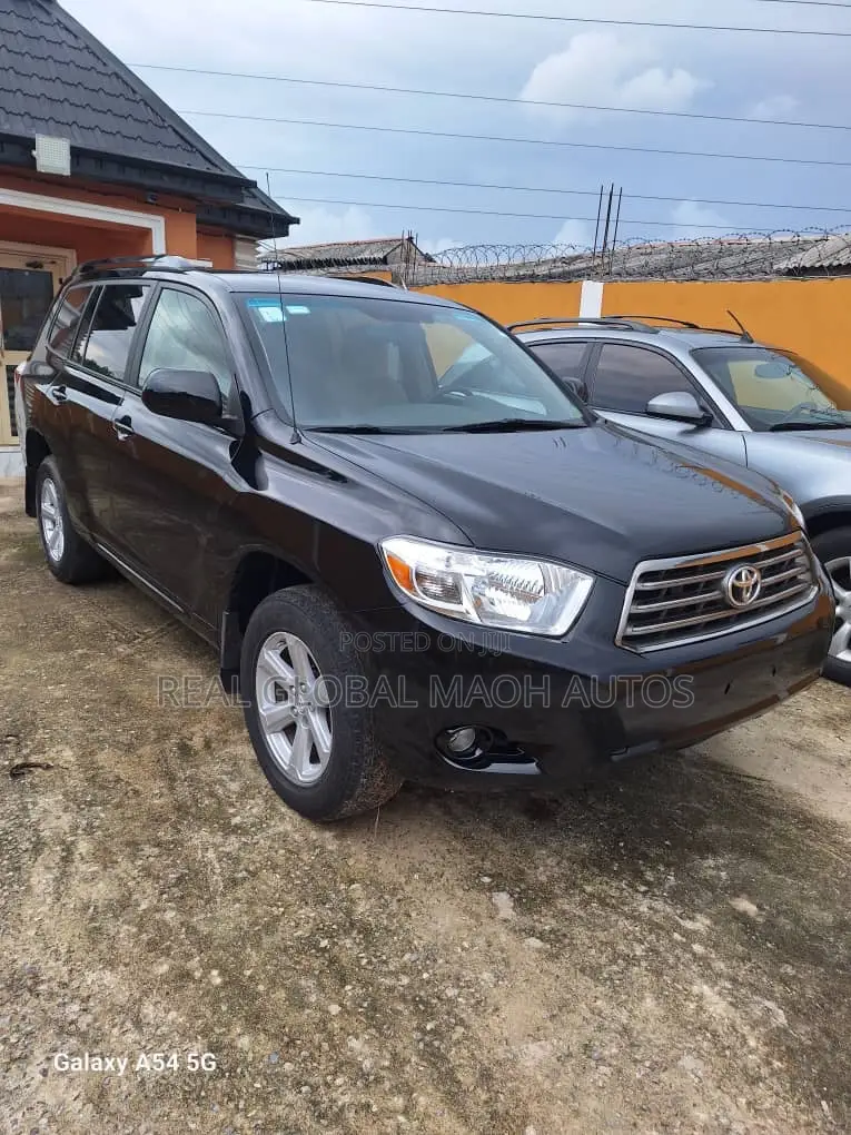 Toyota Highlander Limited 2008 Black