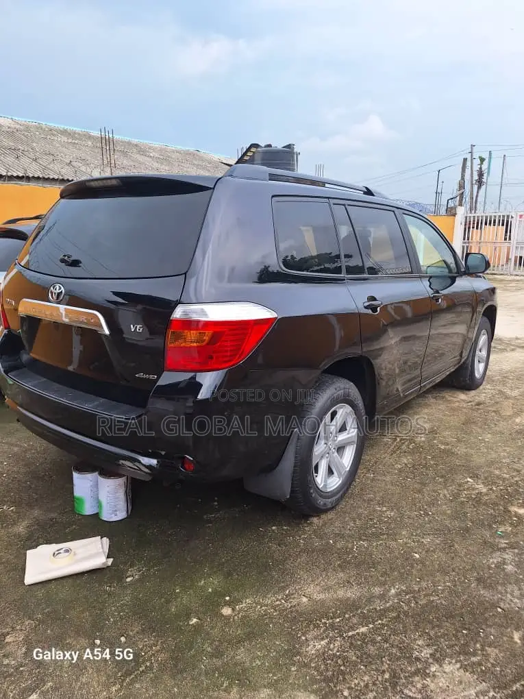 Toyota Highlander Limited 2008 Black