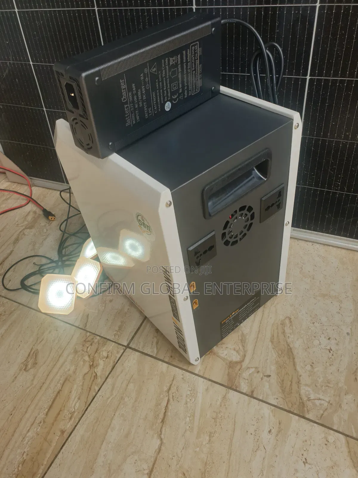Powerful 2kwh (1kva) Solar Generator With 600w Solar Panel