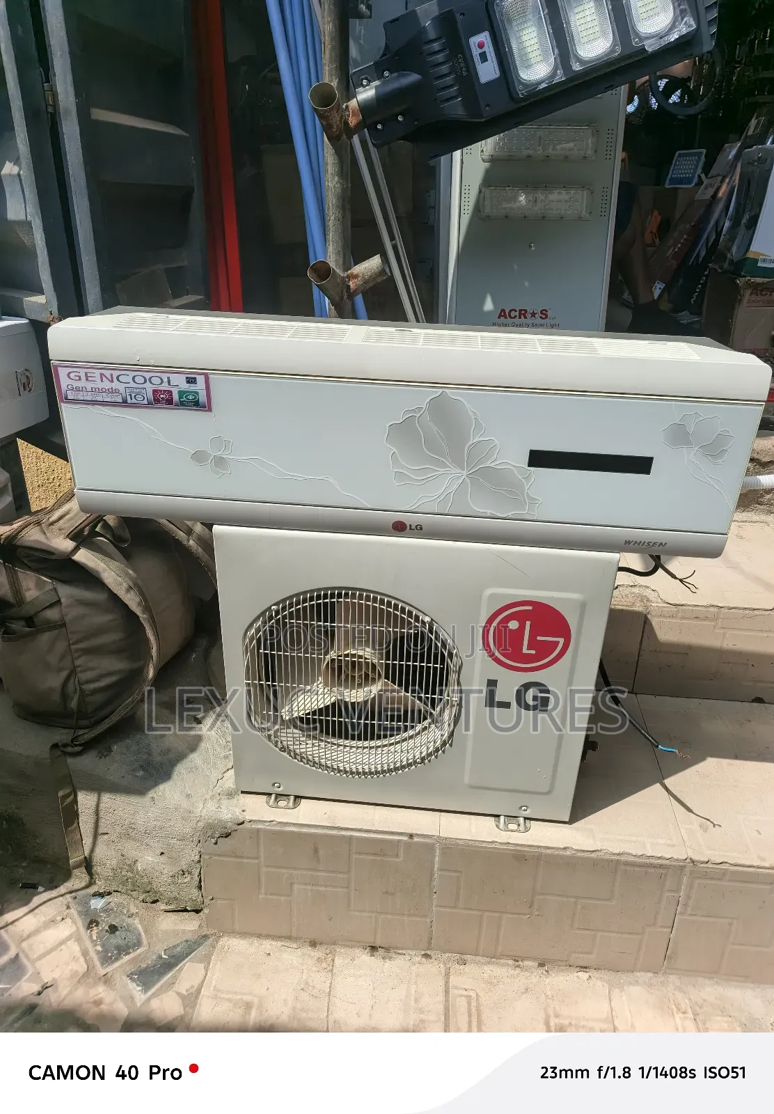 Lg Korean Used 1hp Tested Working Perfectly With 100% Copper Condenser