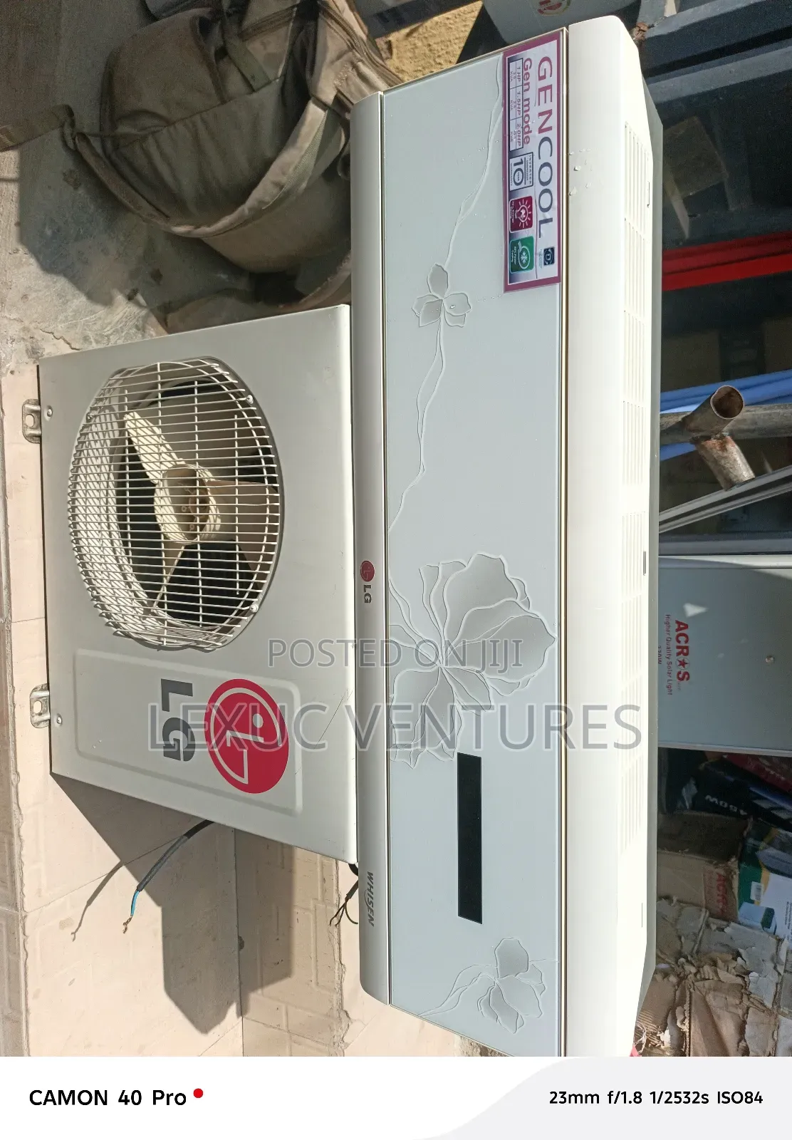 Lg Korean Used 1hp Tested Working Perfectly With 100% Copper Condenser