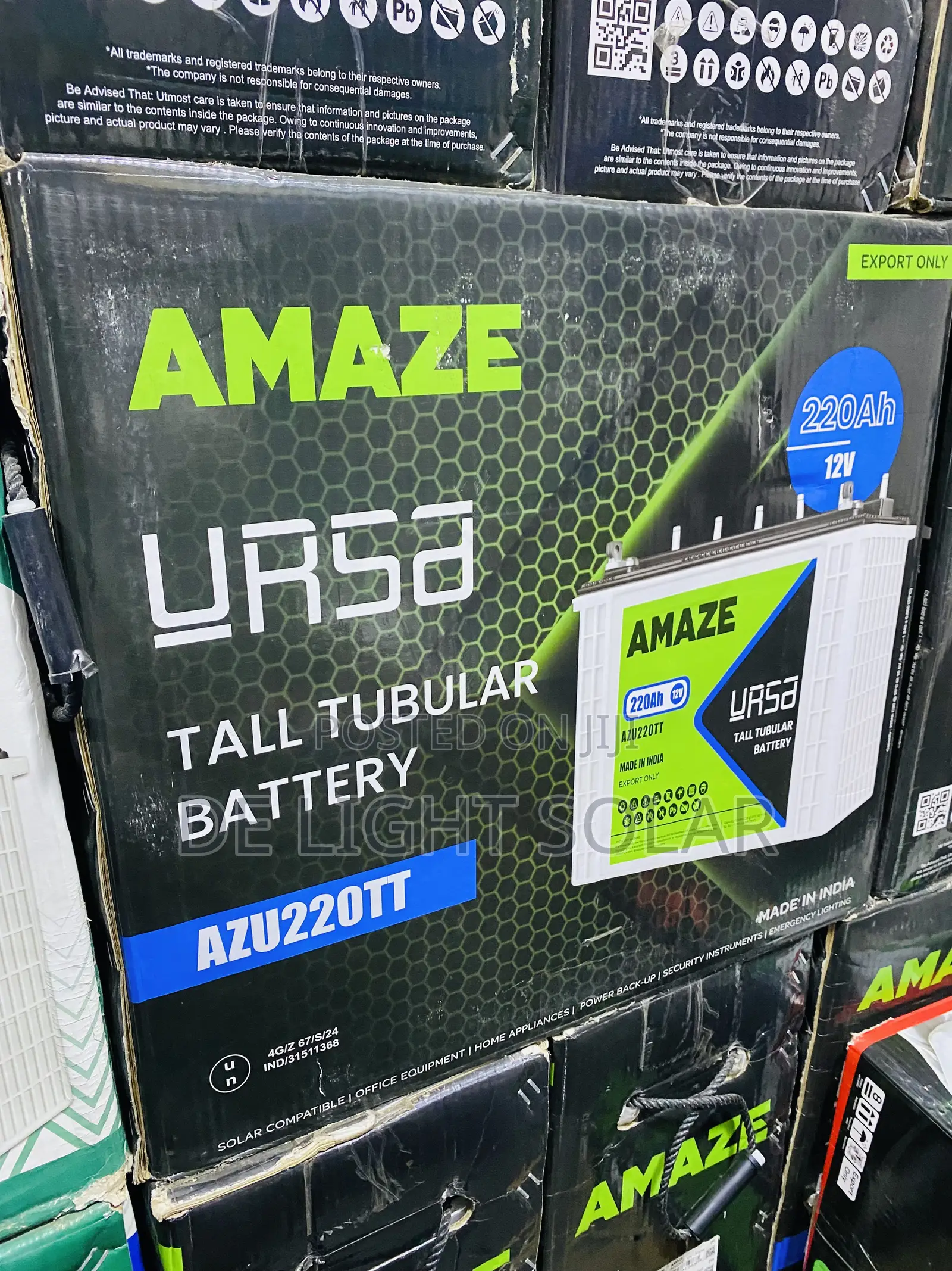 220ah Amaze Tubular Battery