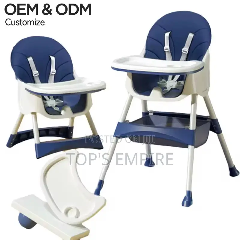 Multifunctional Baby High Chair | Adjustable Height Safe Dining Chair