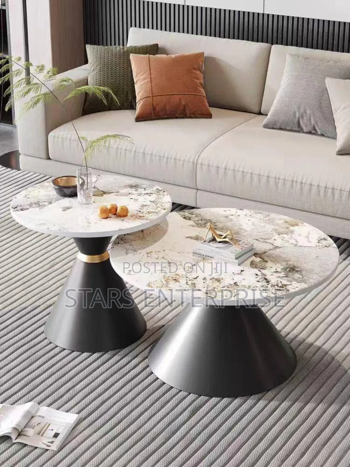 Center Table With Marble Top