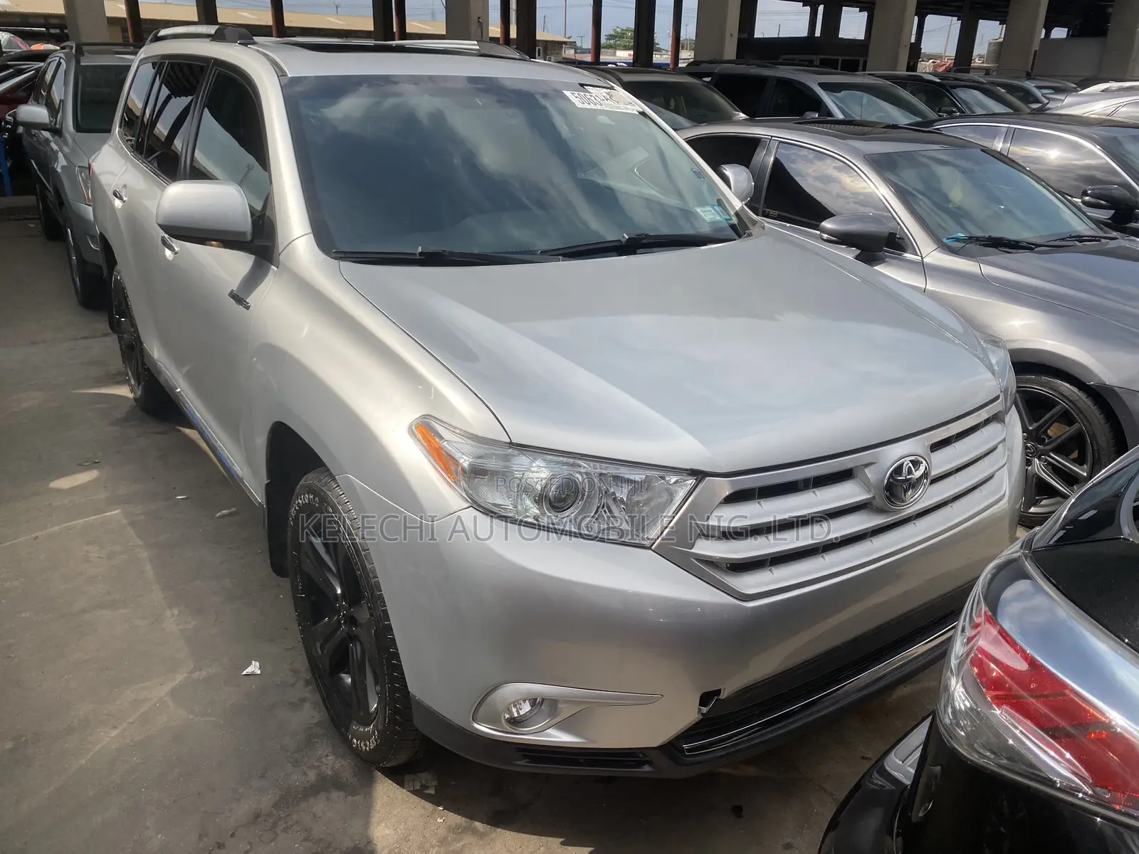 Toyota Highlander Limited 2012 Silver