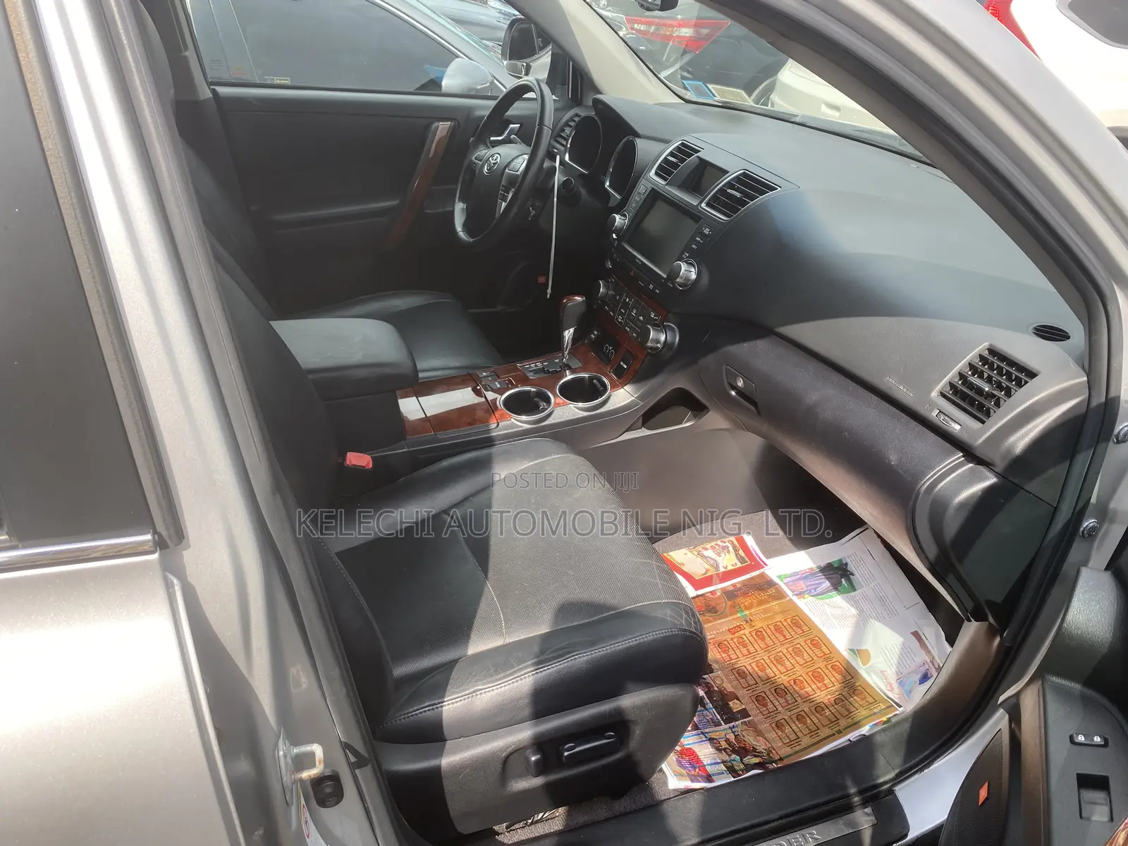Toyota Highlander Limited 2012 Silver