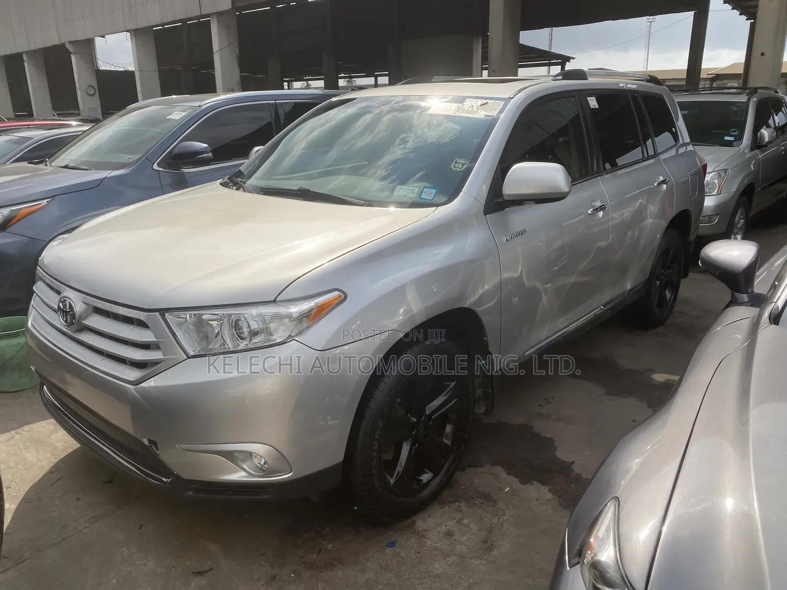 Toyota Highlander Limited 2012 Silver