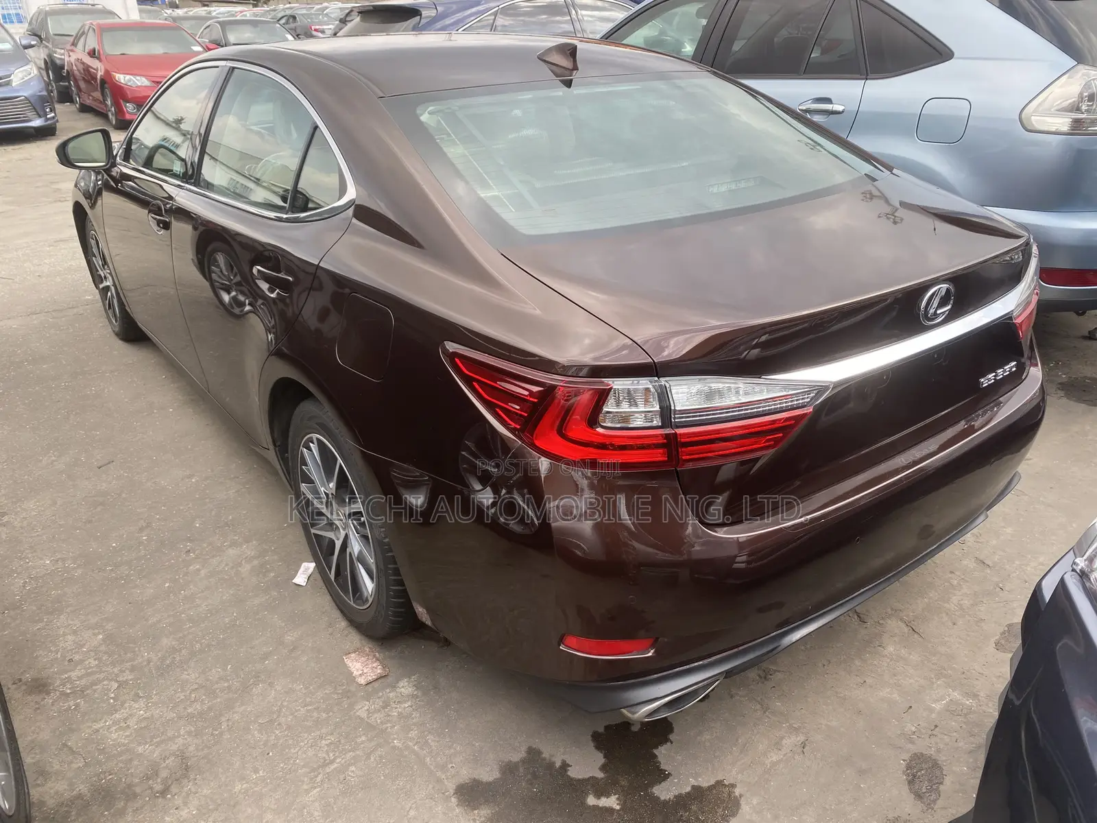 Lexus ES 350 FWD 2016 Burgundy