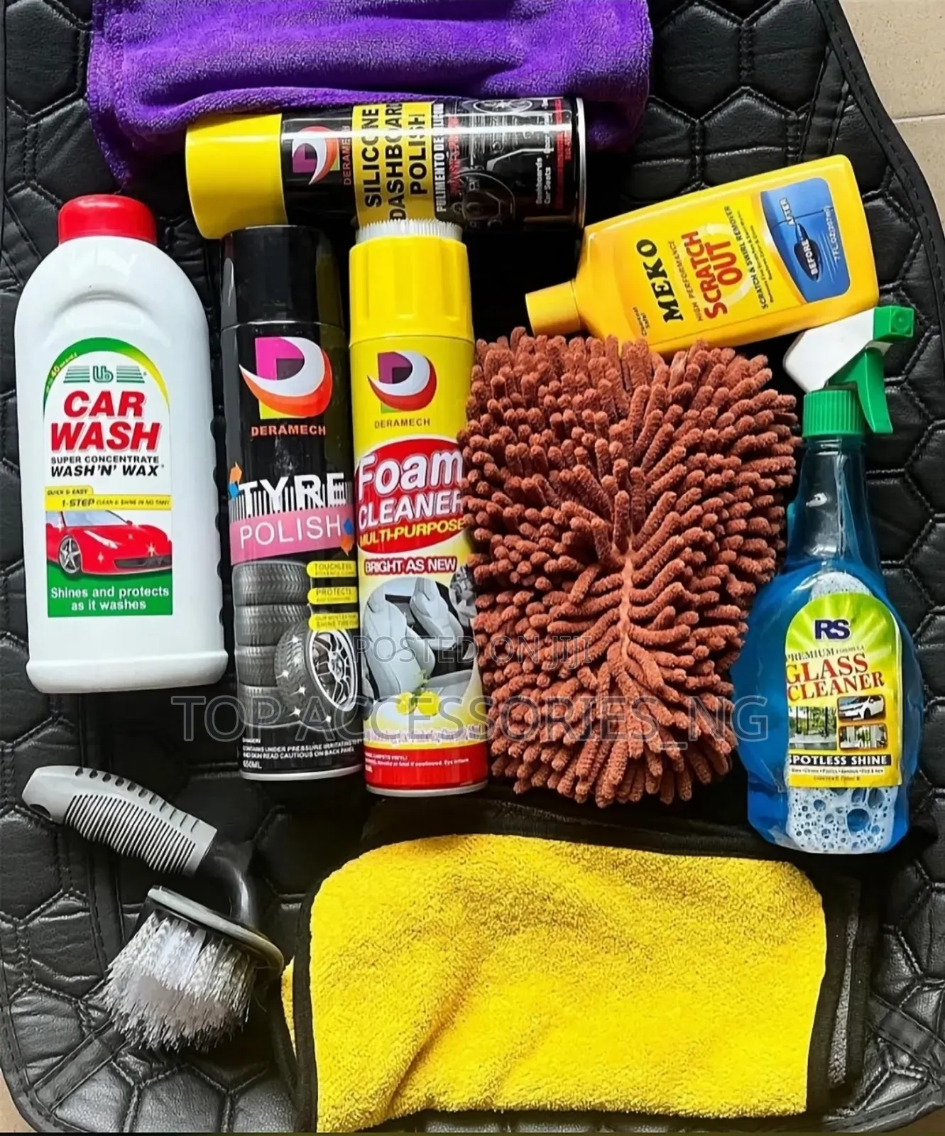 Car Care Cleaning Products Sets