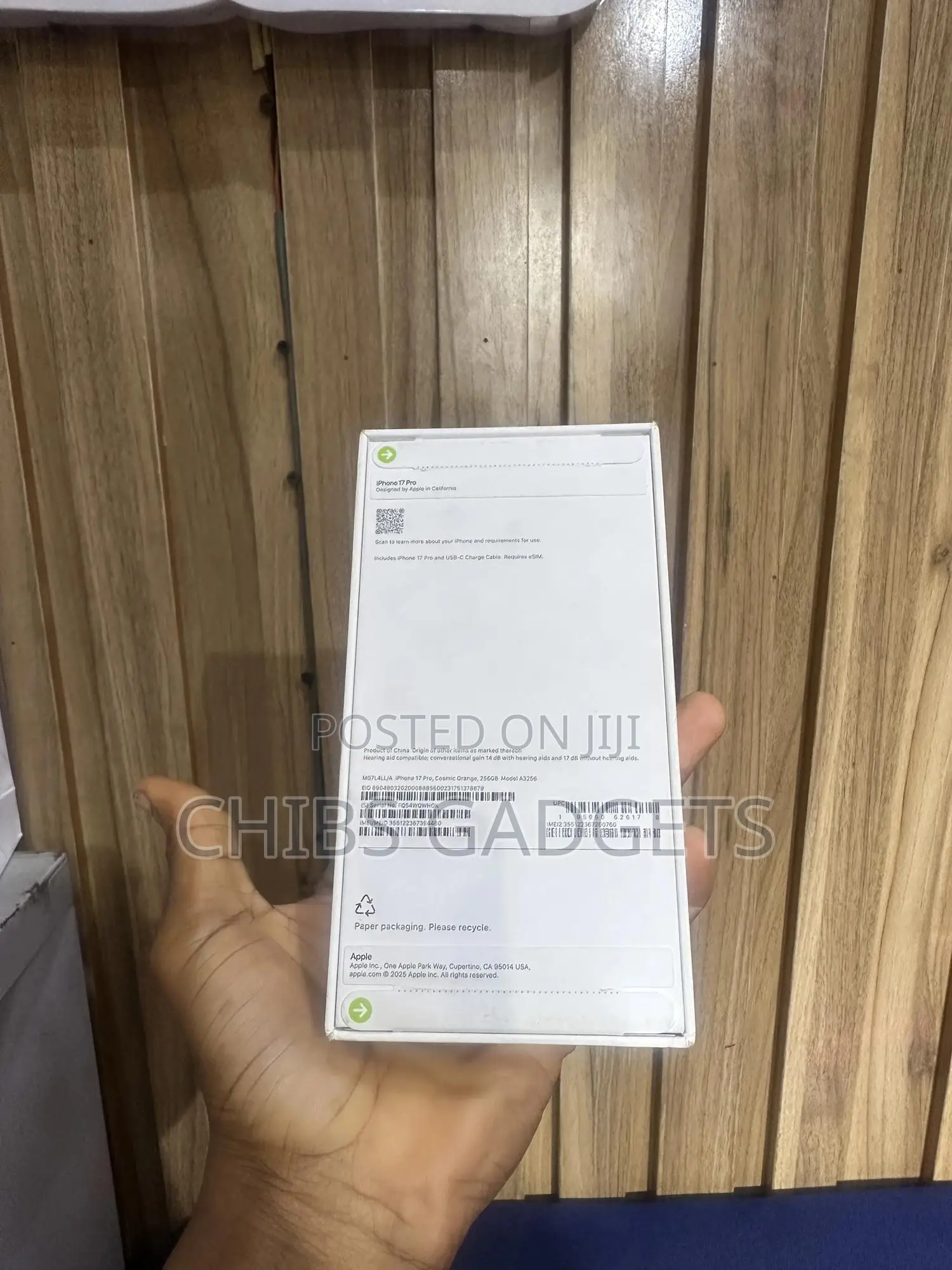 New Apple iPhone 17 Pro 256 GB Orange