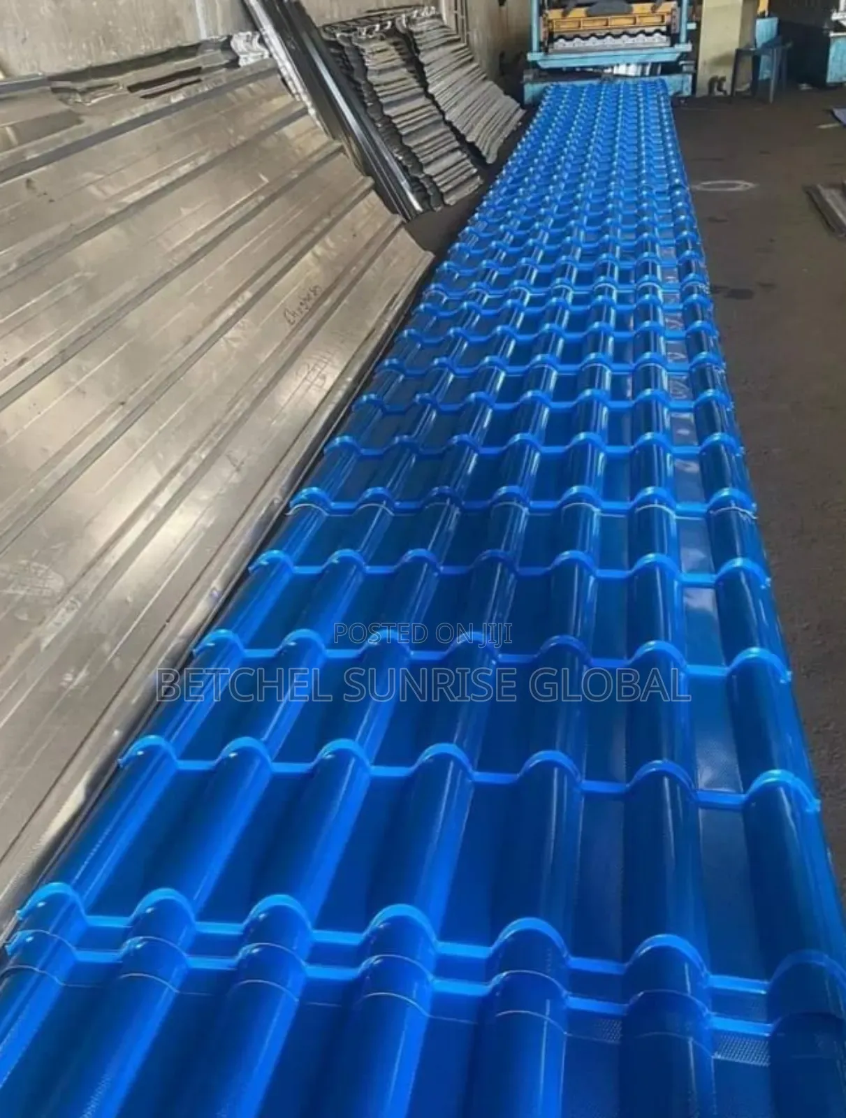 Metrocopo Aluminum Roofing Blue Color