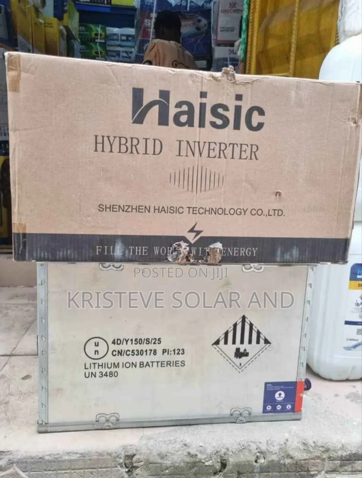 Power Your Home 24/7 With 8kwh All-in-One Battery+4.2kva Hybrid Invert