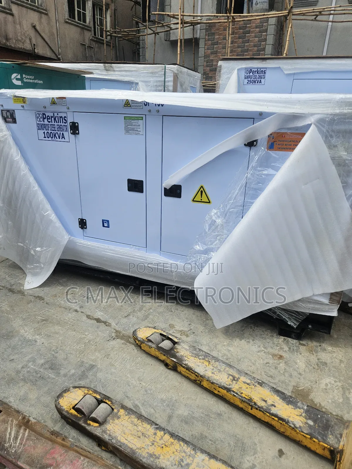 100kva Perkins Diesel Soundproof 100%Copper Wire