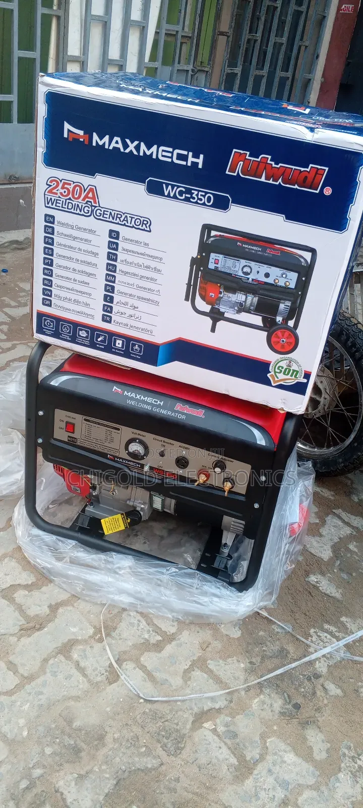 Original Generator Maxmech 10 Kva 100% Copper Coil Generator