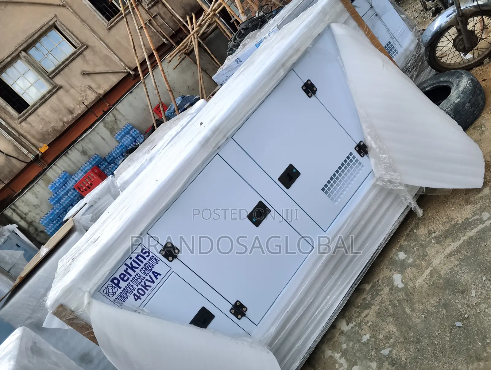 Perkins 40kva Sp-40 Industrial Soundproof Generator Durable Build