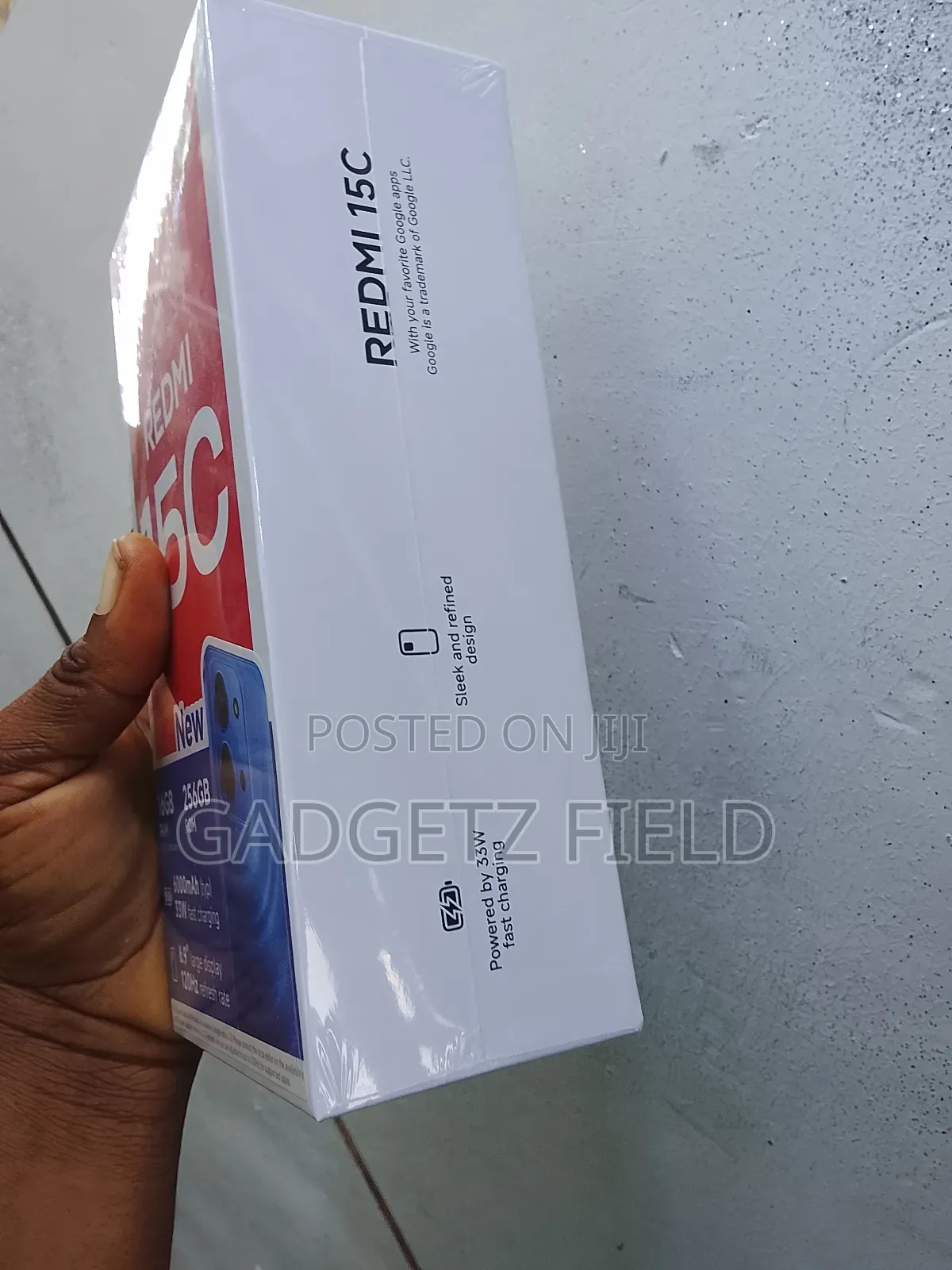 New Xiaomi Redmi 15C 4G 256 GB Black