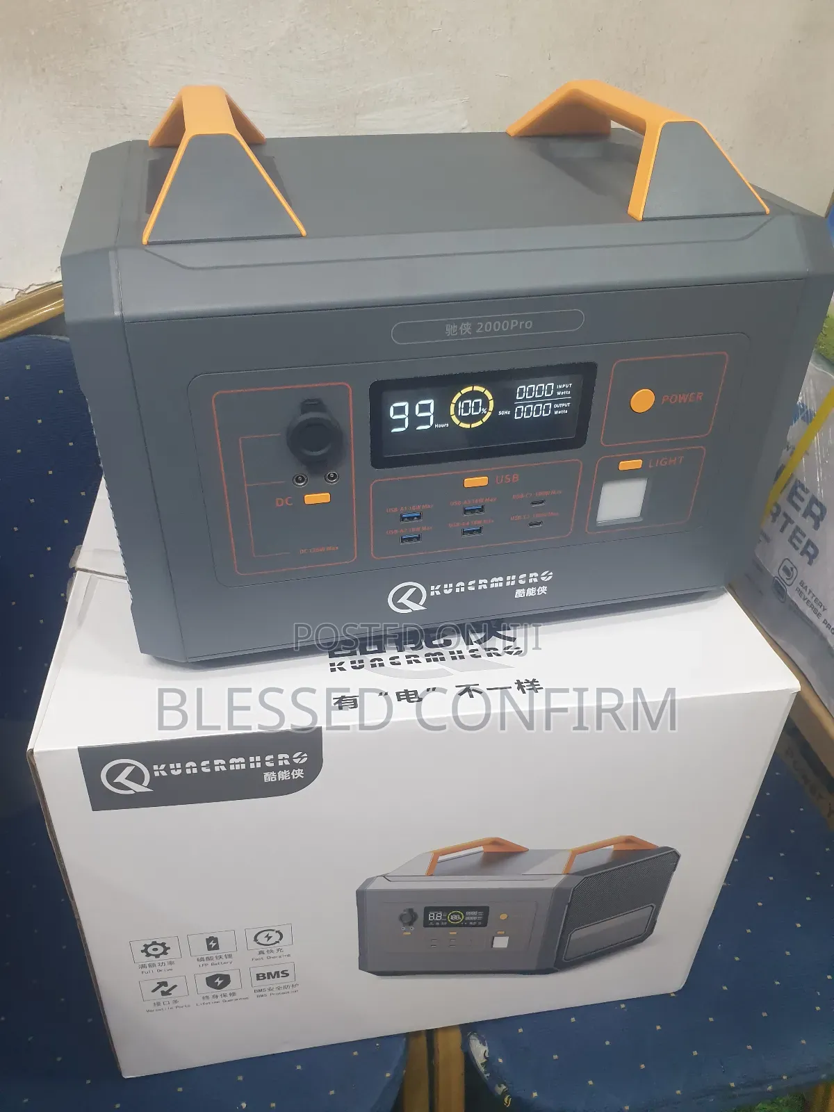 2000watts Solar Generator With 600w Solar Panel