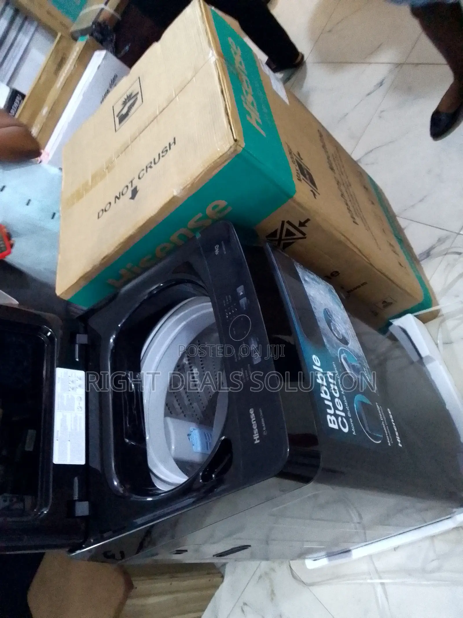 Hisense Wtja901t 9kg Top Loader – Turbo Wash Energy Efficient