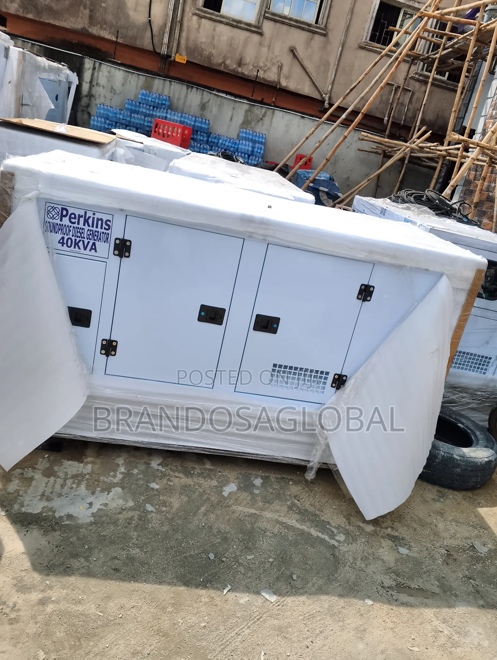 Perkins 40kva Sp-40 Soundproof Generator for Shops