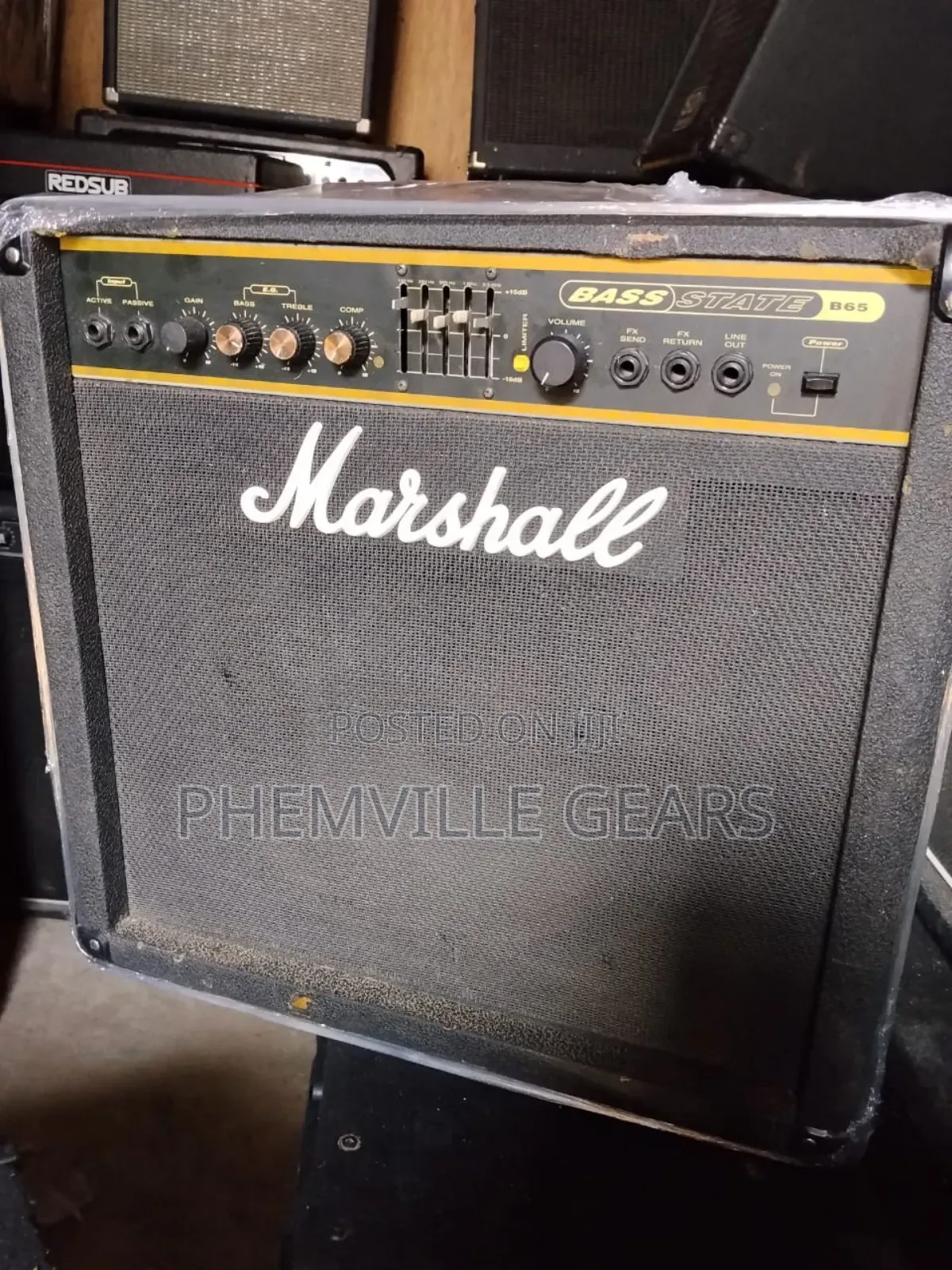 12inches Uk Used Marshall Bass Combos