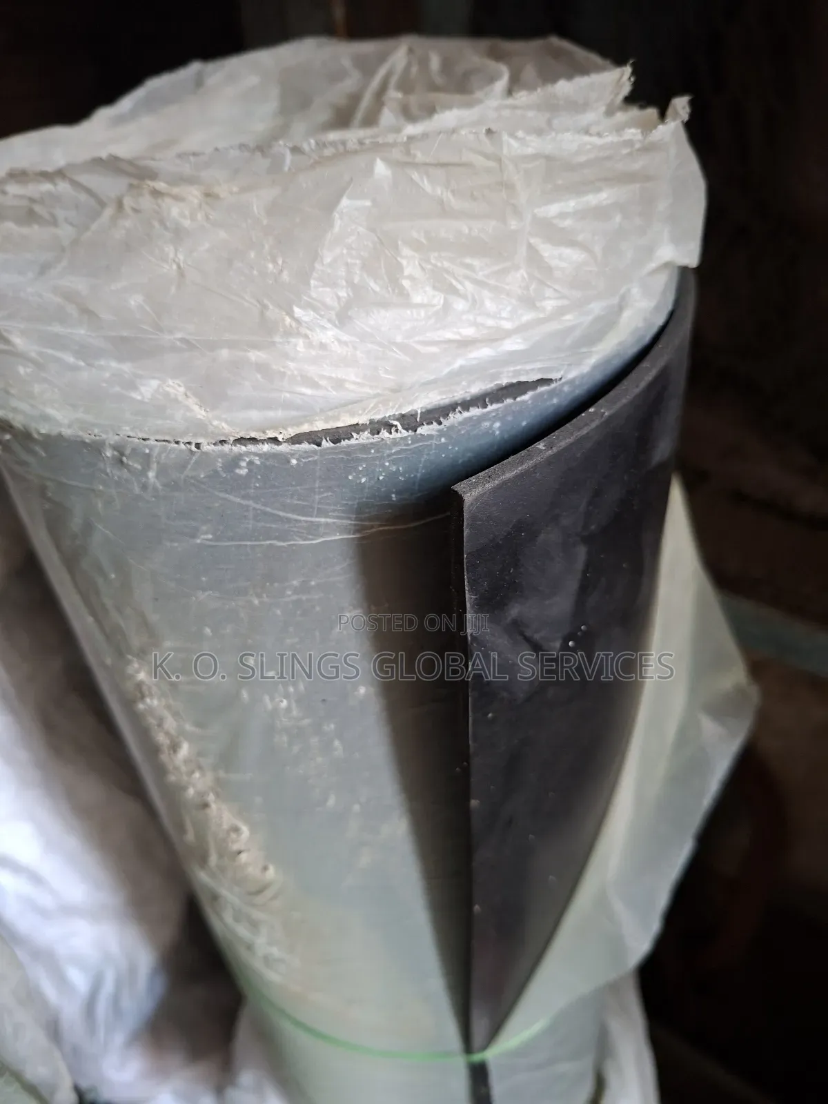 Black Rubber Sheet 1.6 Gicc 3mm X1m X 10m/Roll