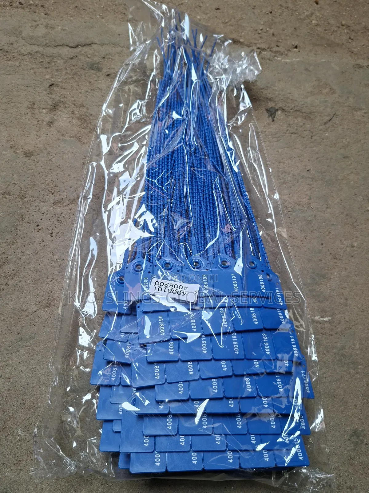 Security Plastic Seal Lock 100 Pieces for Pack