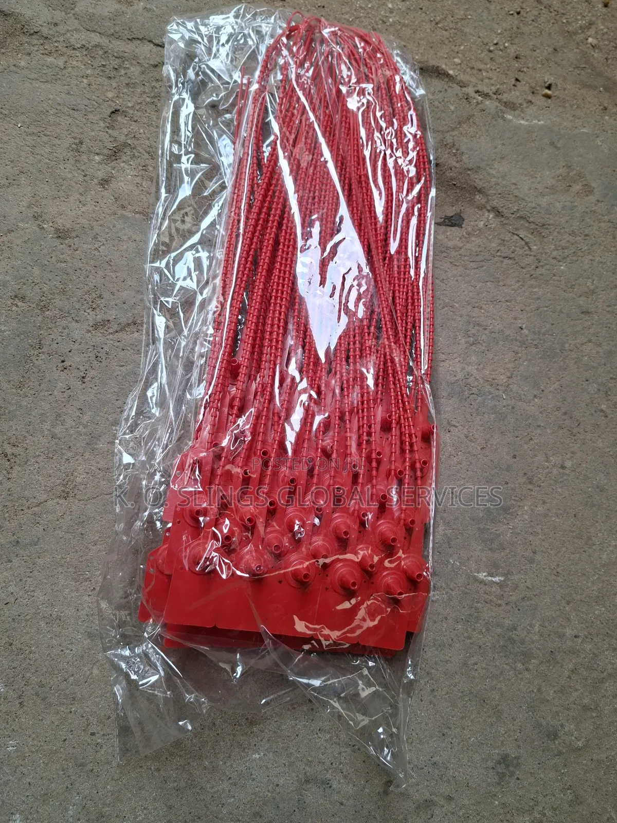 Security Plastic Seal Lock 100 Pieces for Pack