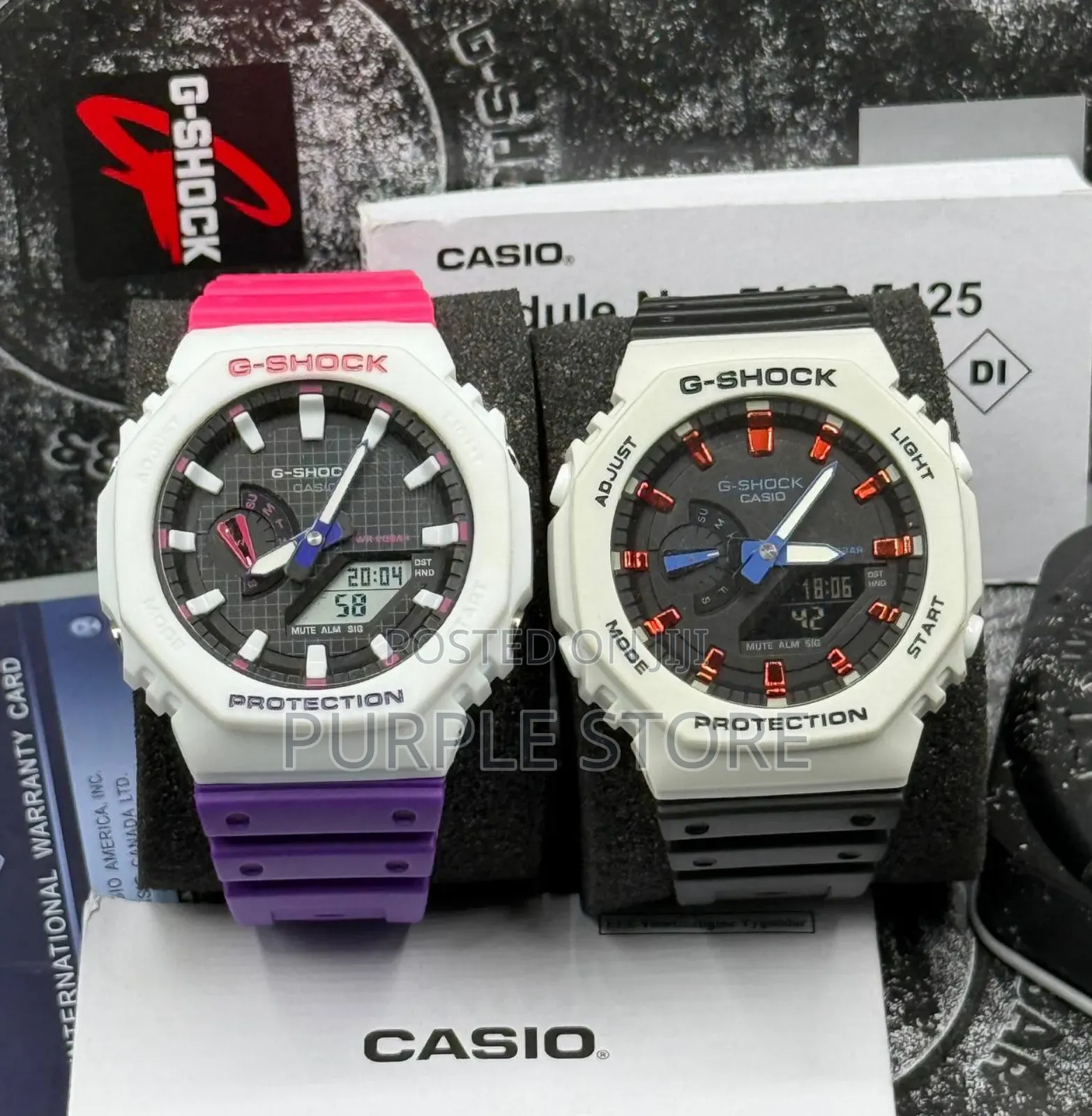 G-Shock Quality Men's Watches Alarm, Digital-and-Analog-Time