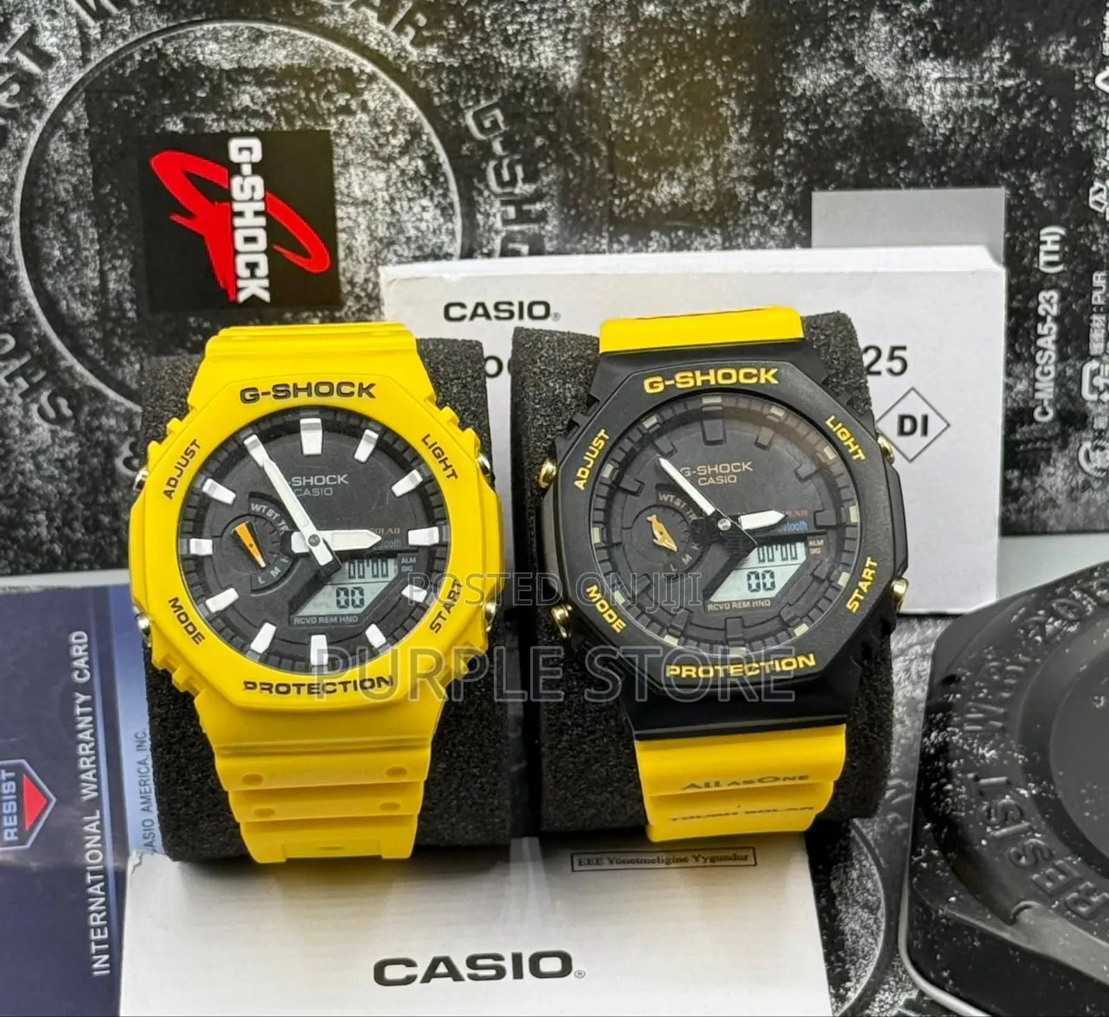 G-Shock Quality Men's Watches Alarm, Digital-and-Analog-Time