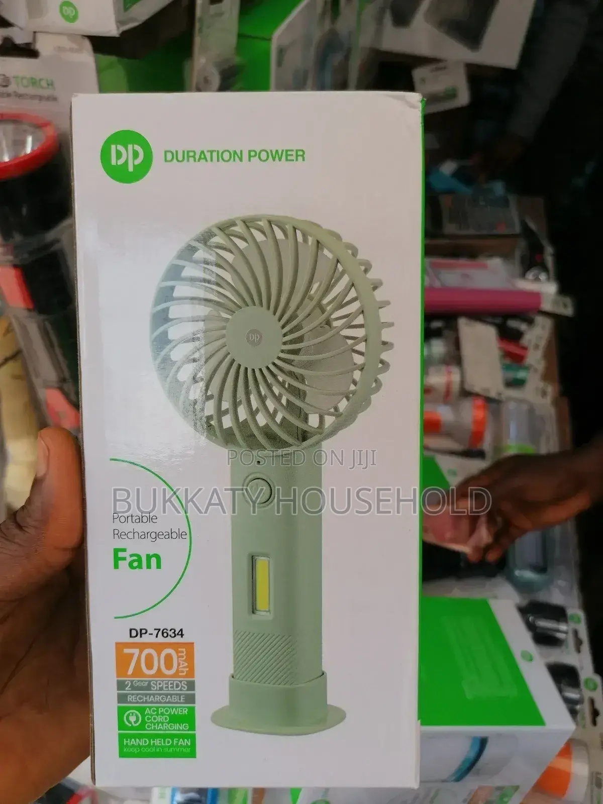 Good Quality Dp 700wax Rechargeable Fan