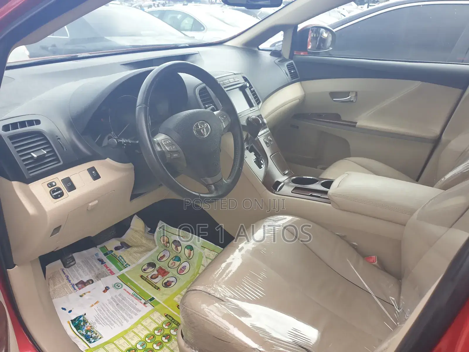 Toyota Venza V6 2010 Red