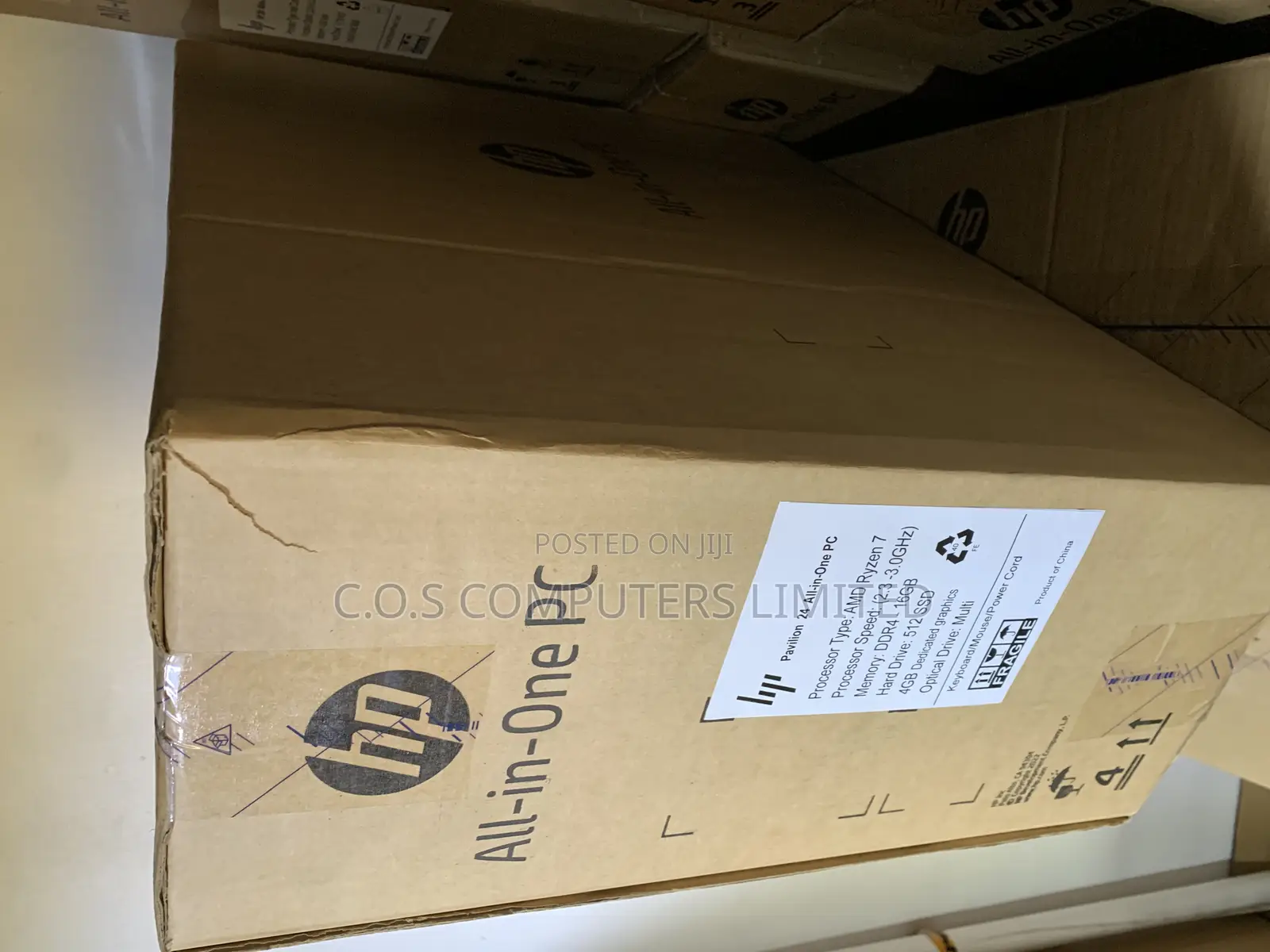 New Desktop Computer HP Pavilion 24 16GB AMD Ryzen 7 SSD 512GB