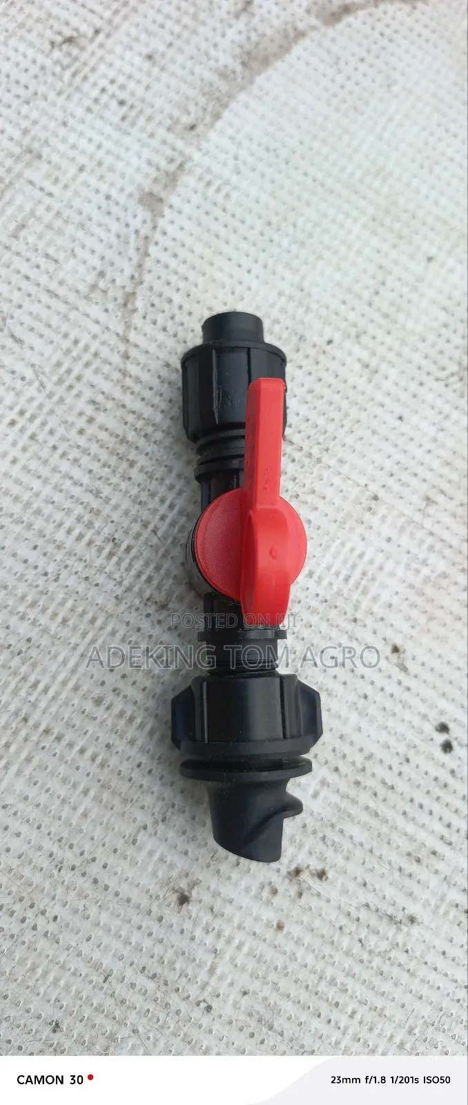 Drip Irrigation System Lay Flat Connector