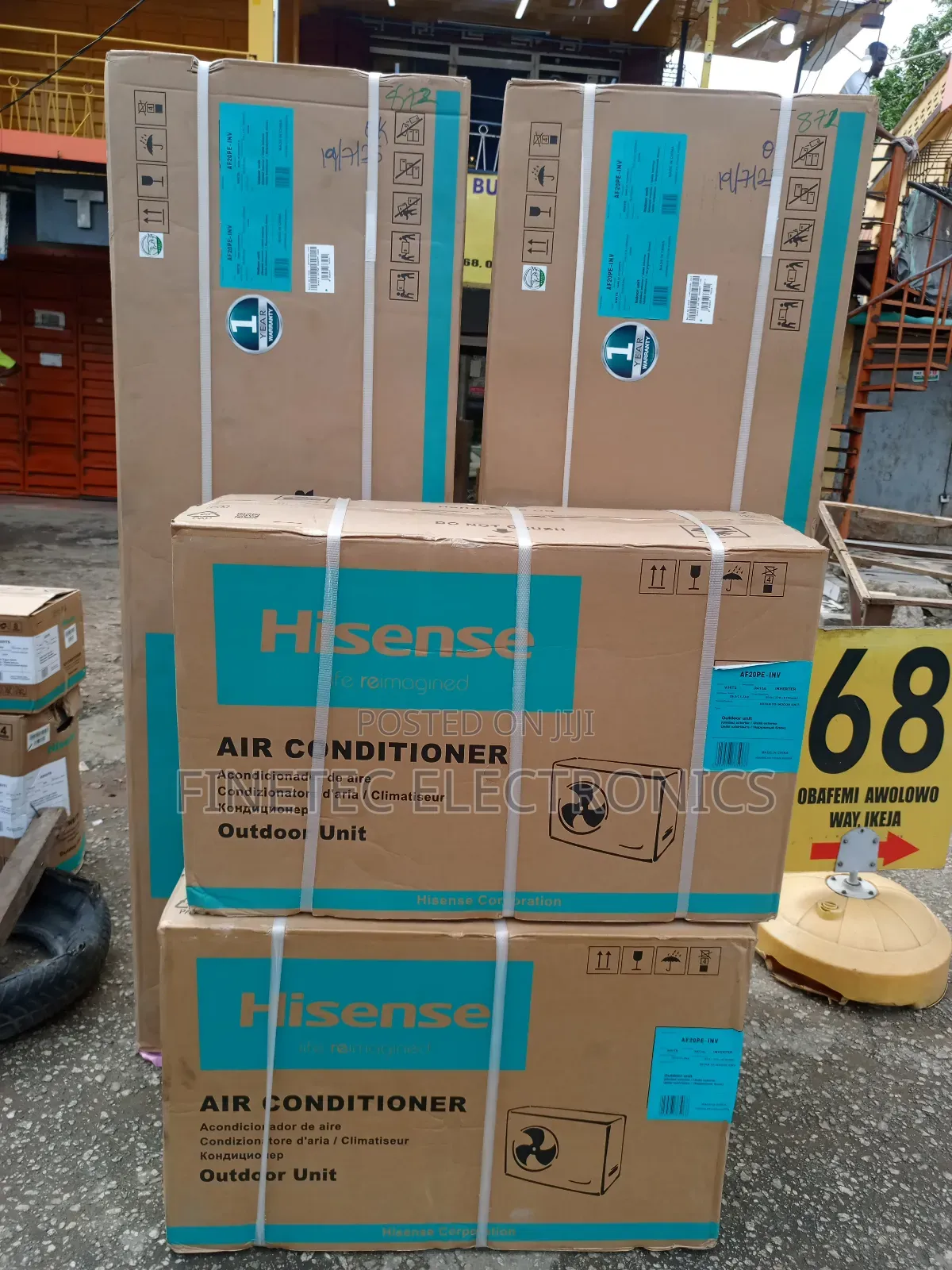 All Hisens Standing Air-Conditioner Available, Inverter and Basic